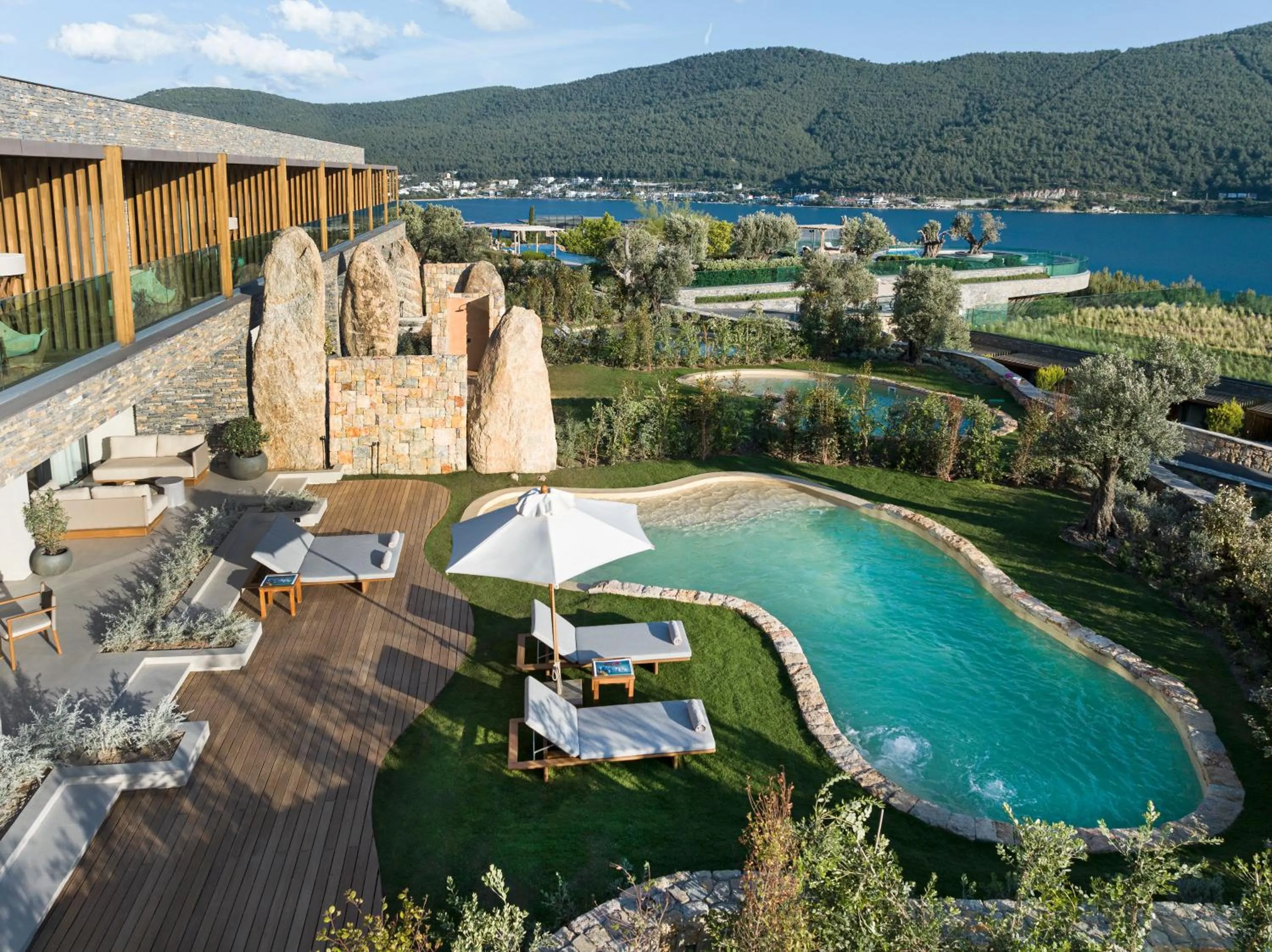 Lake view in Lujo Hotel Bodrum