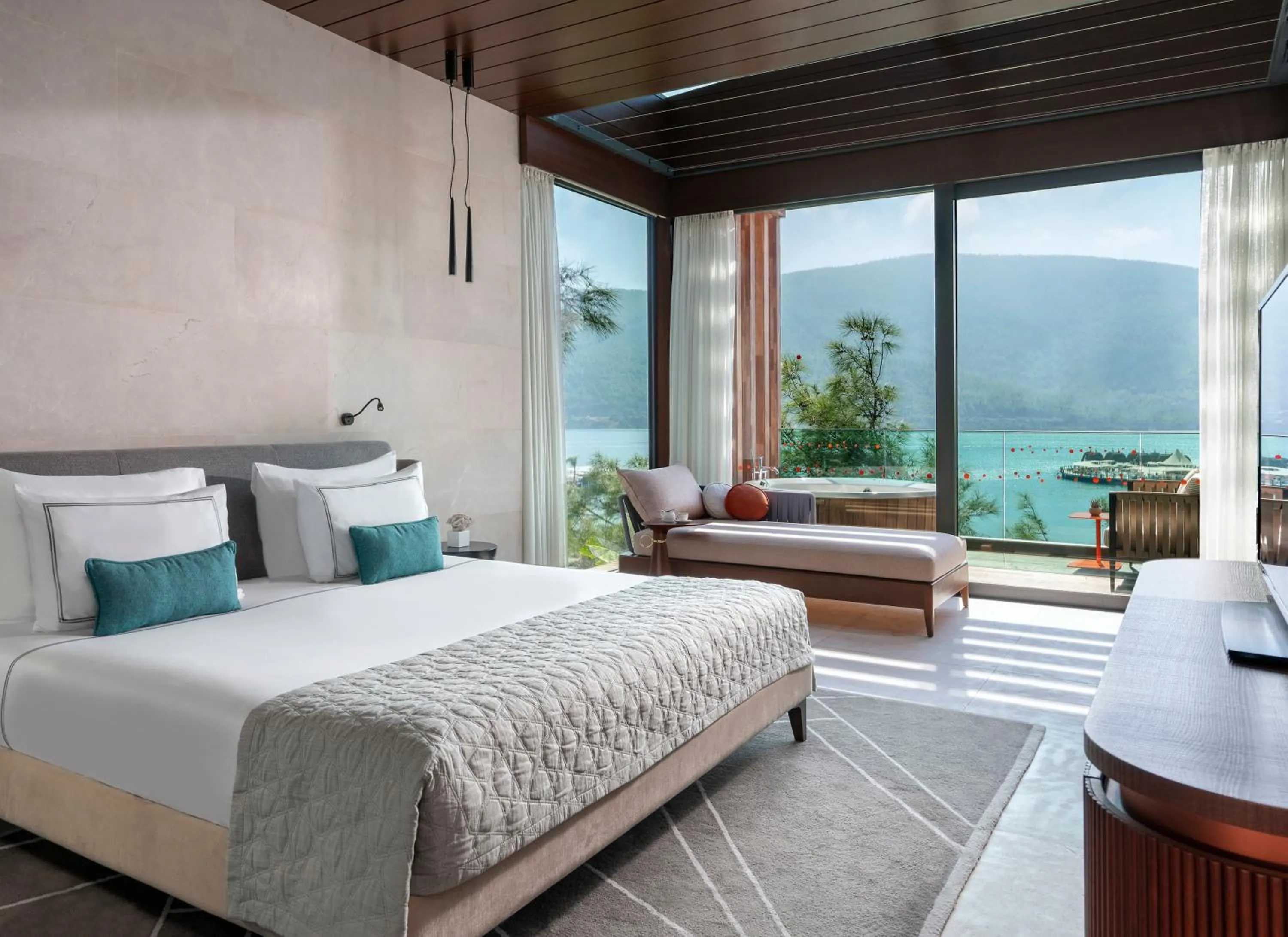 Photo of the whole room, Bed in Lujo Hotel Bodrum