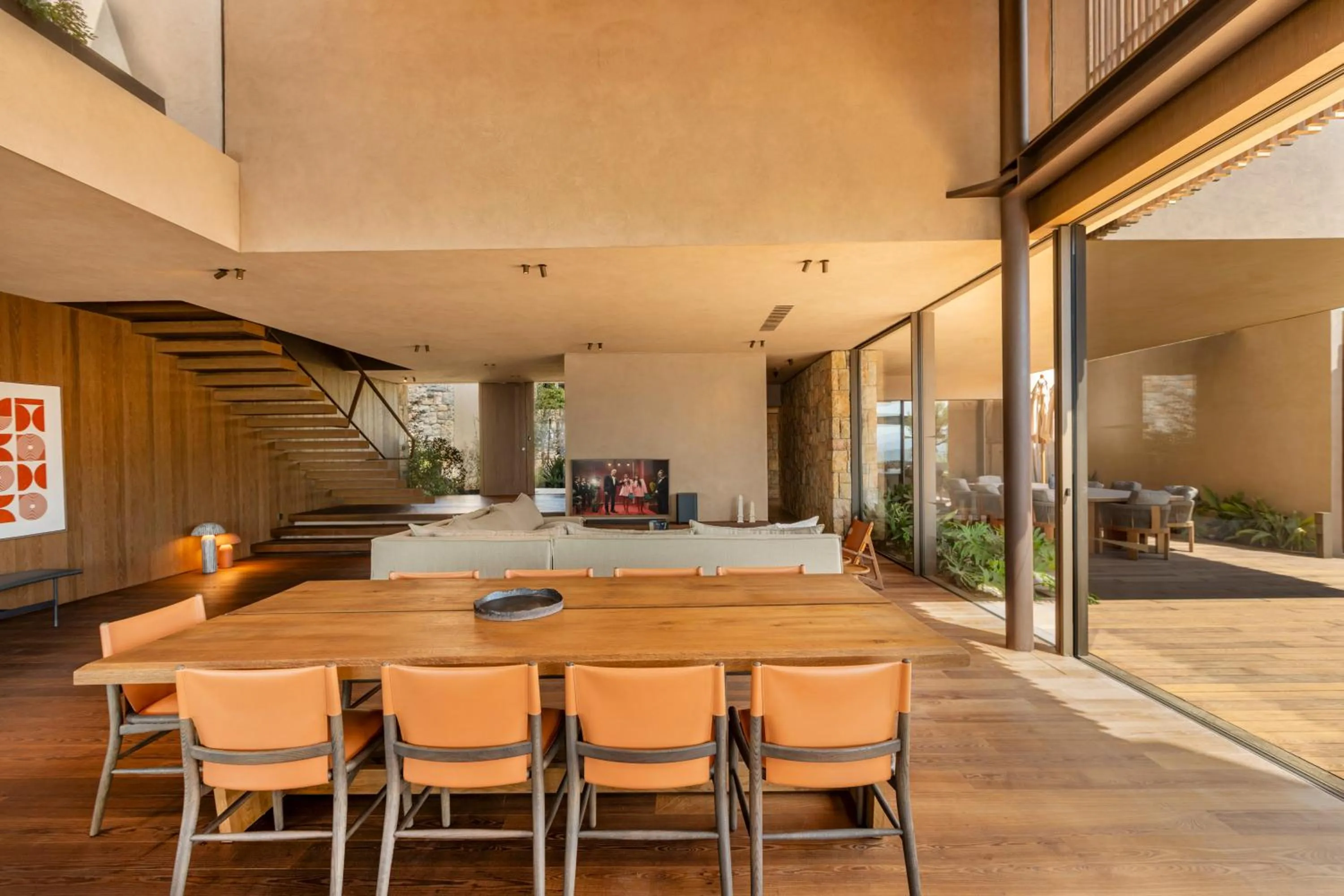 Living room in Lujo Hotel Bodrum