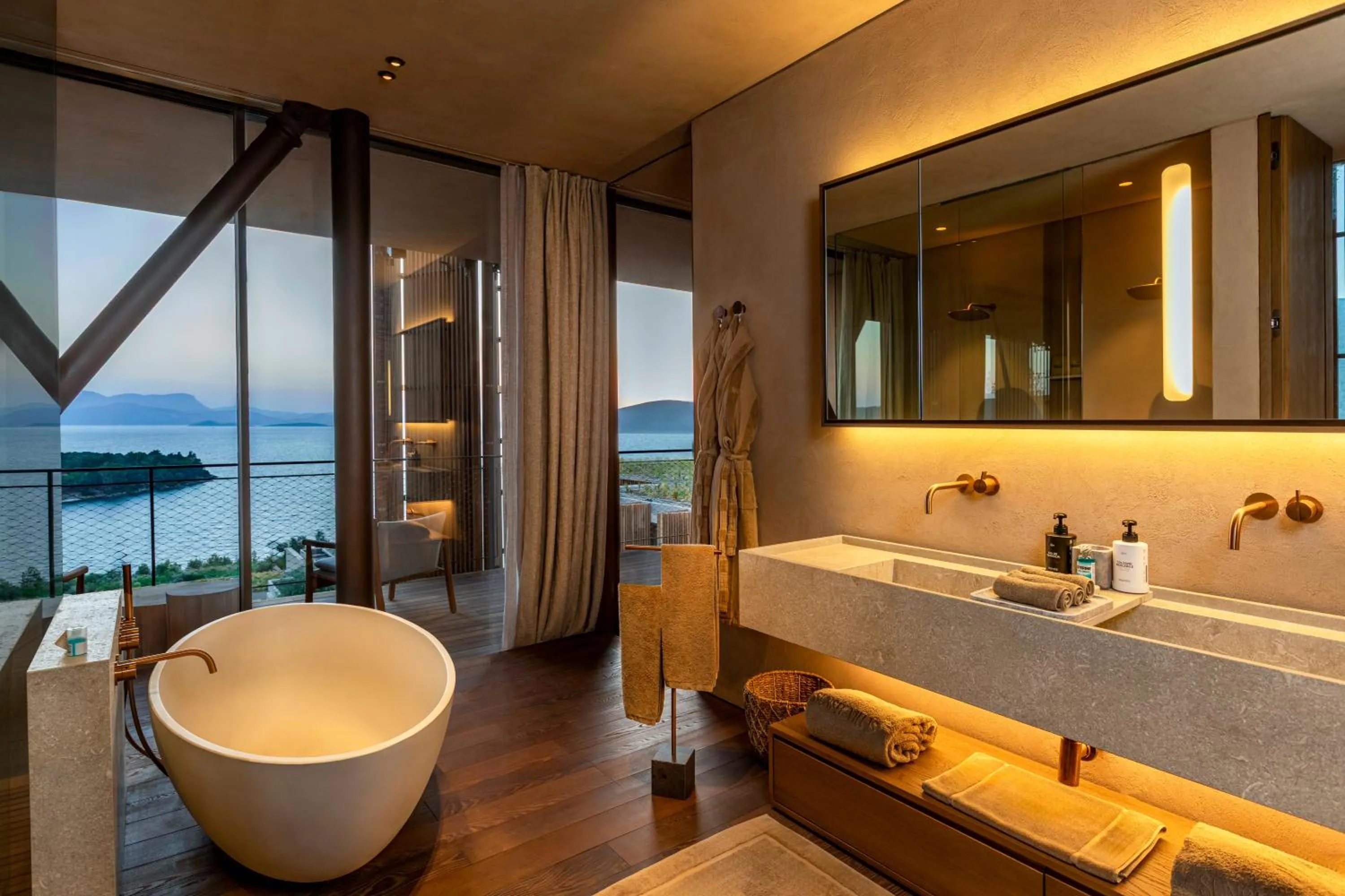 Bathroom in Lujo Hotel Bodrum