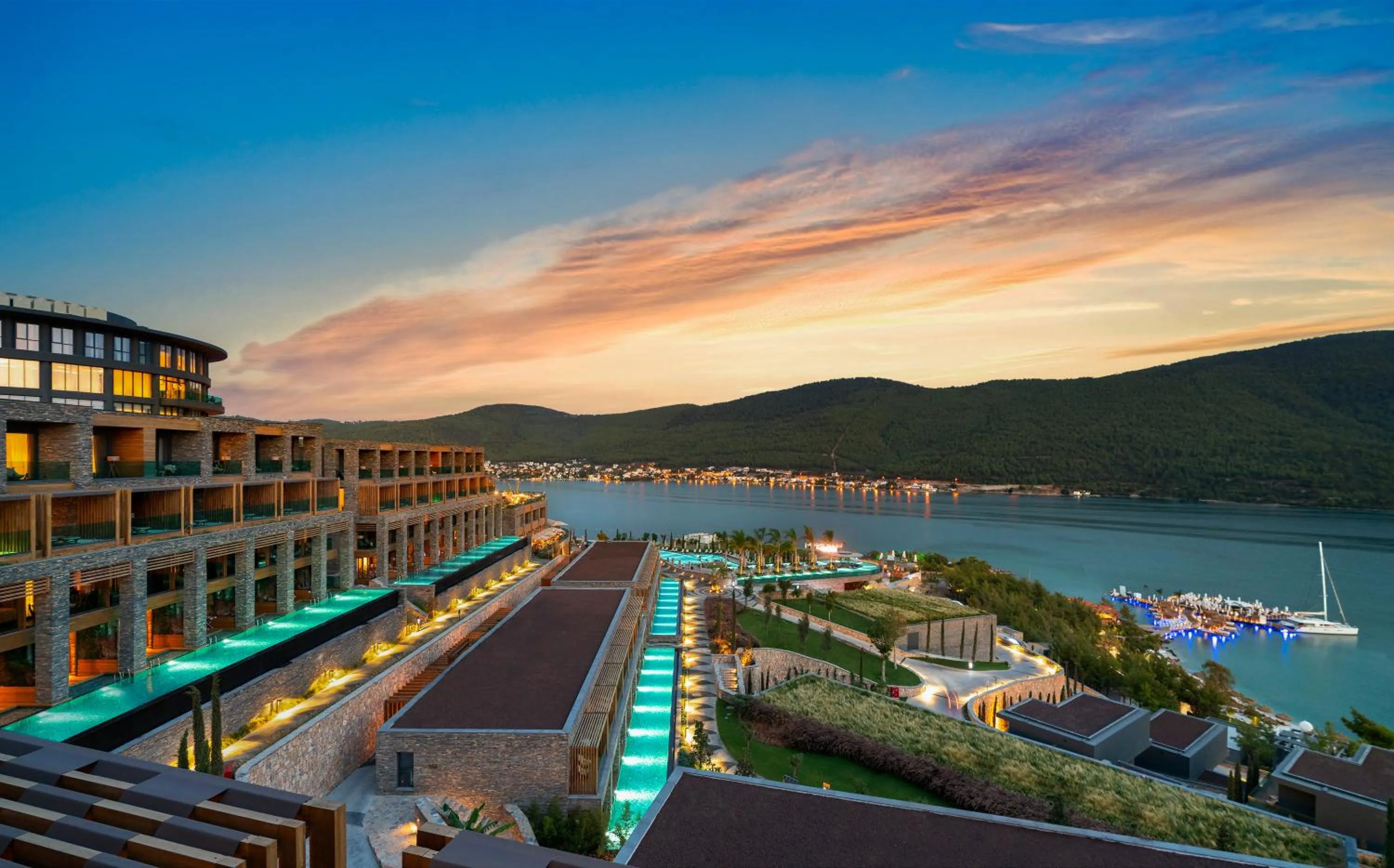Bird's eye view in Lujo Hotel Bodrum