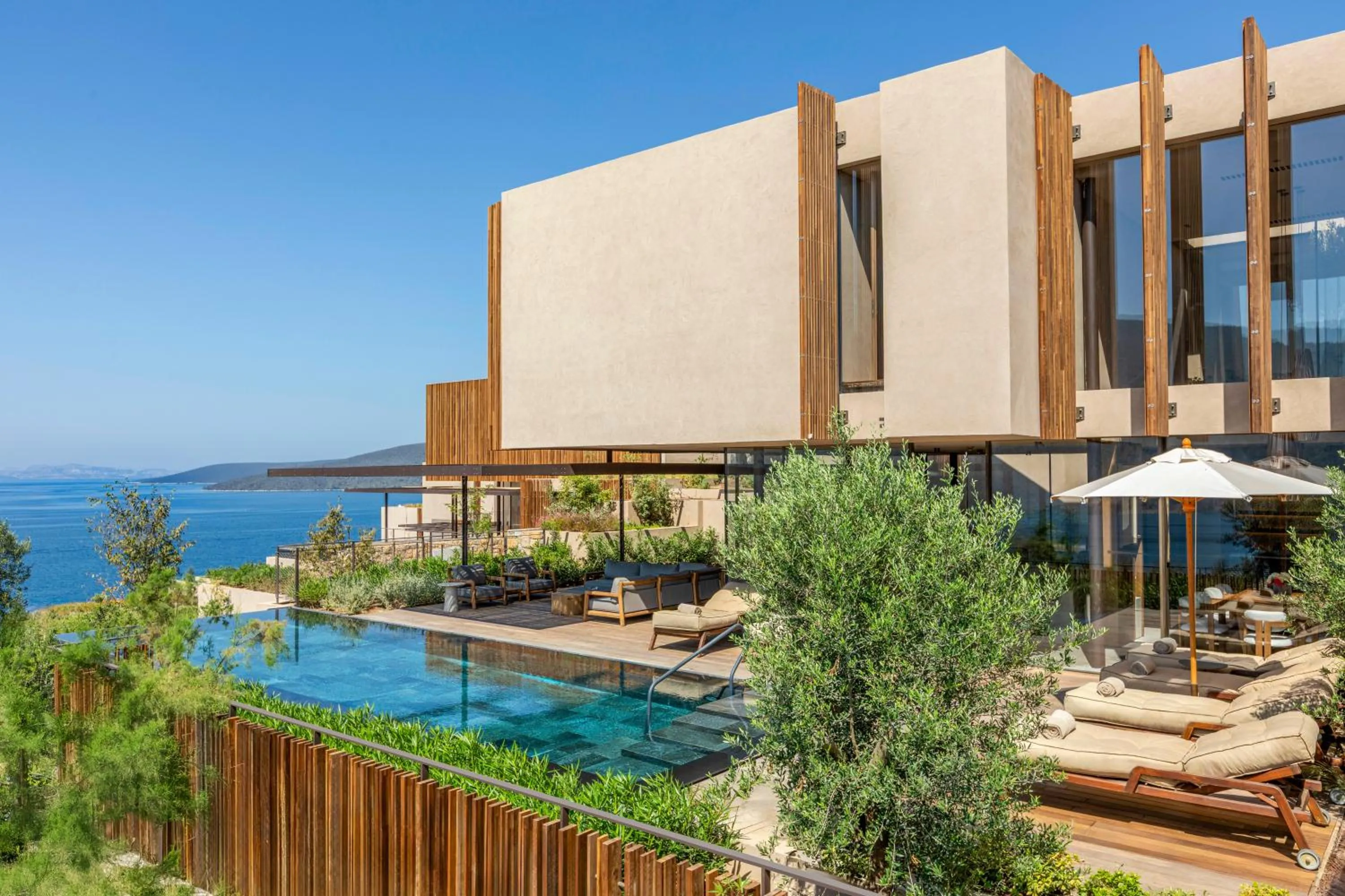 Swimming pool in Lujo Hotel Bodrum