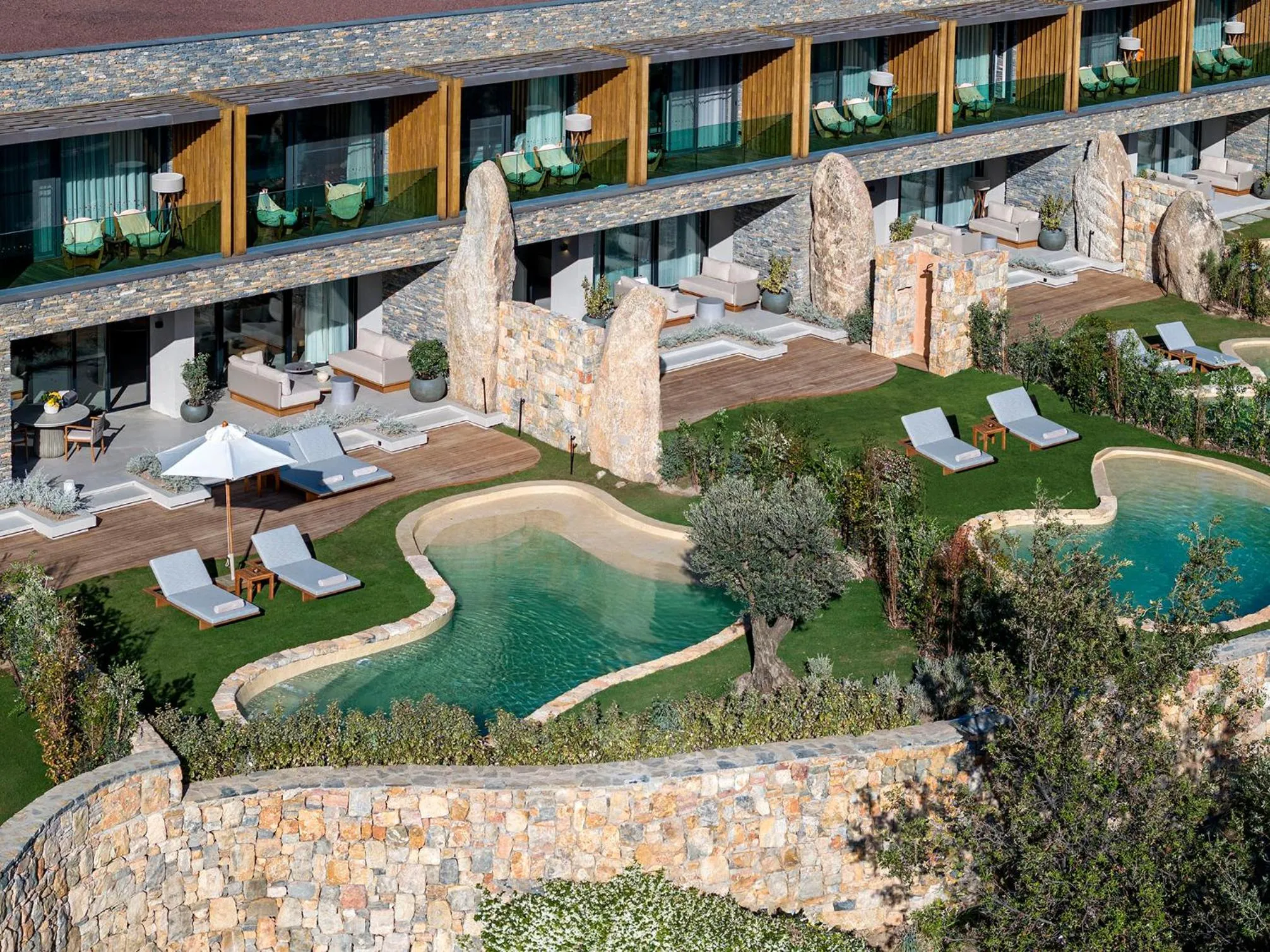 Garden in Lujo Hotel Bodrum