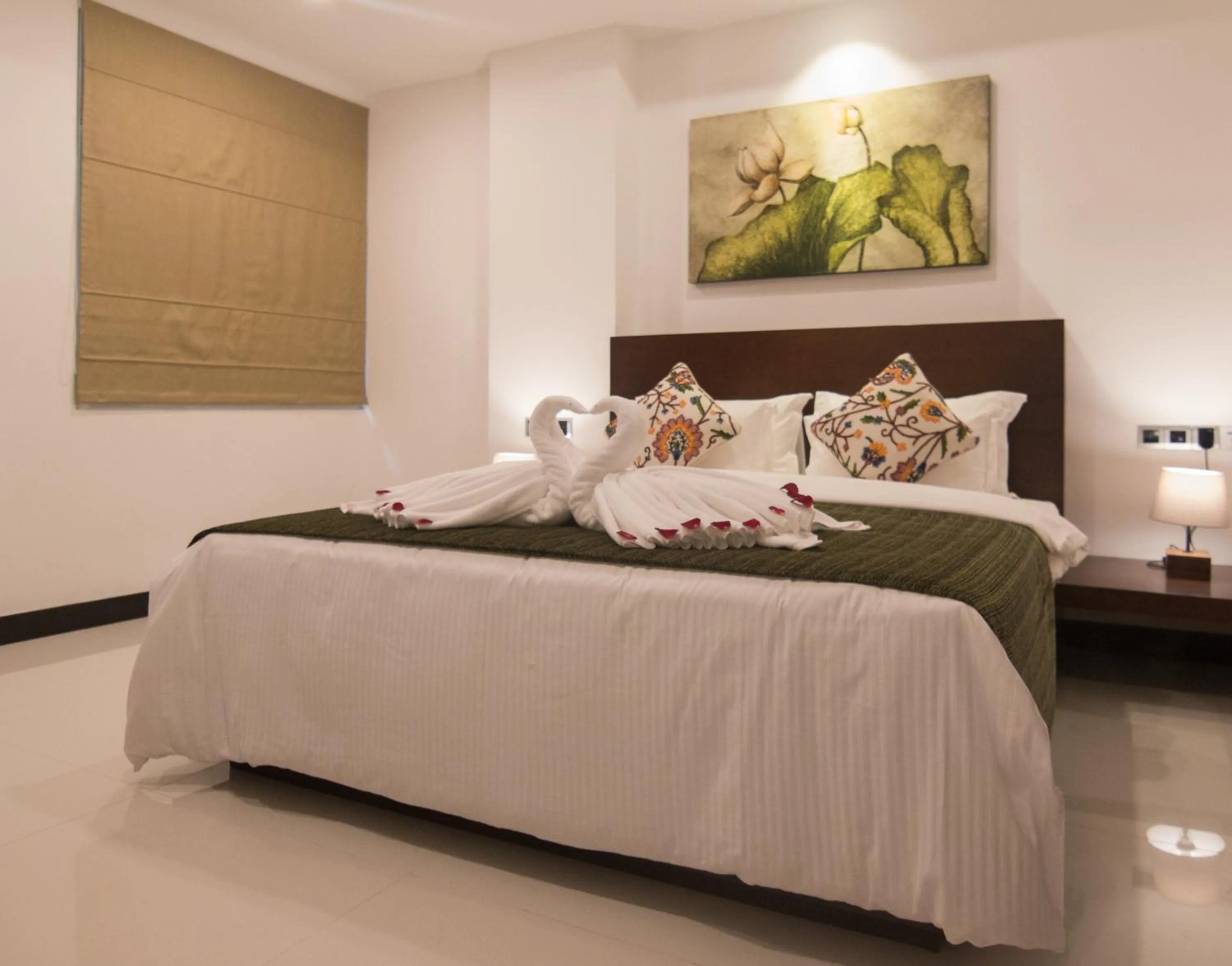 Photo of the whole room, Bed in Rococo Residence