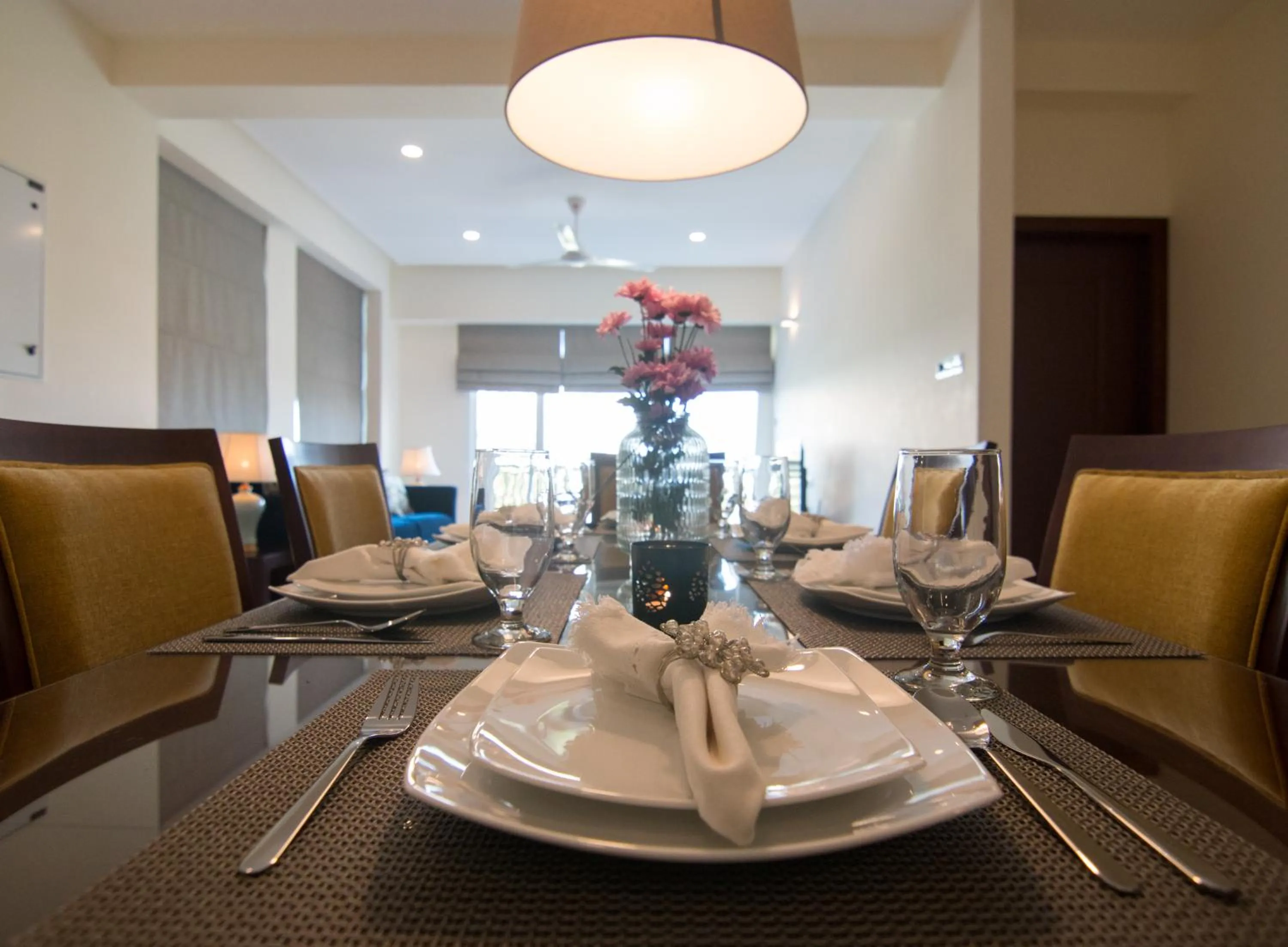 Dining area in Rococo Residence