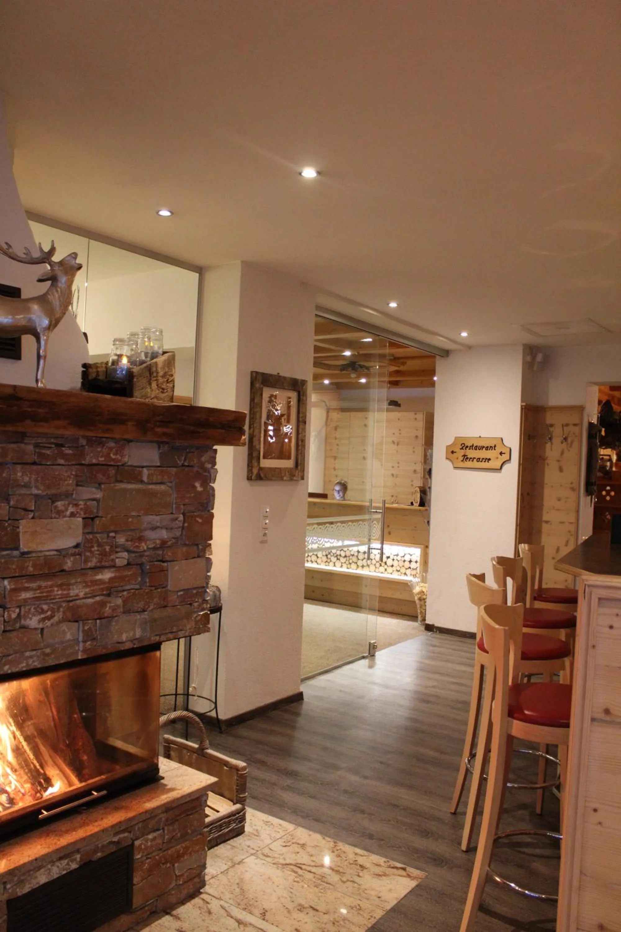 Lounge or bar in Hotel Höllroah