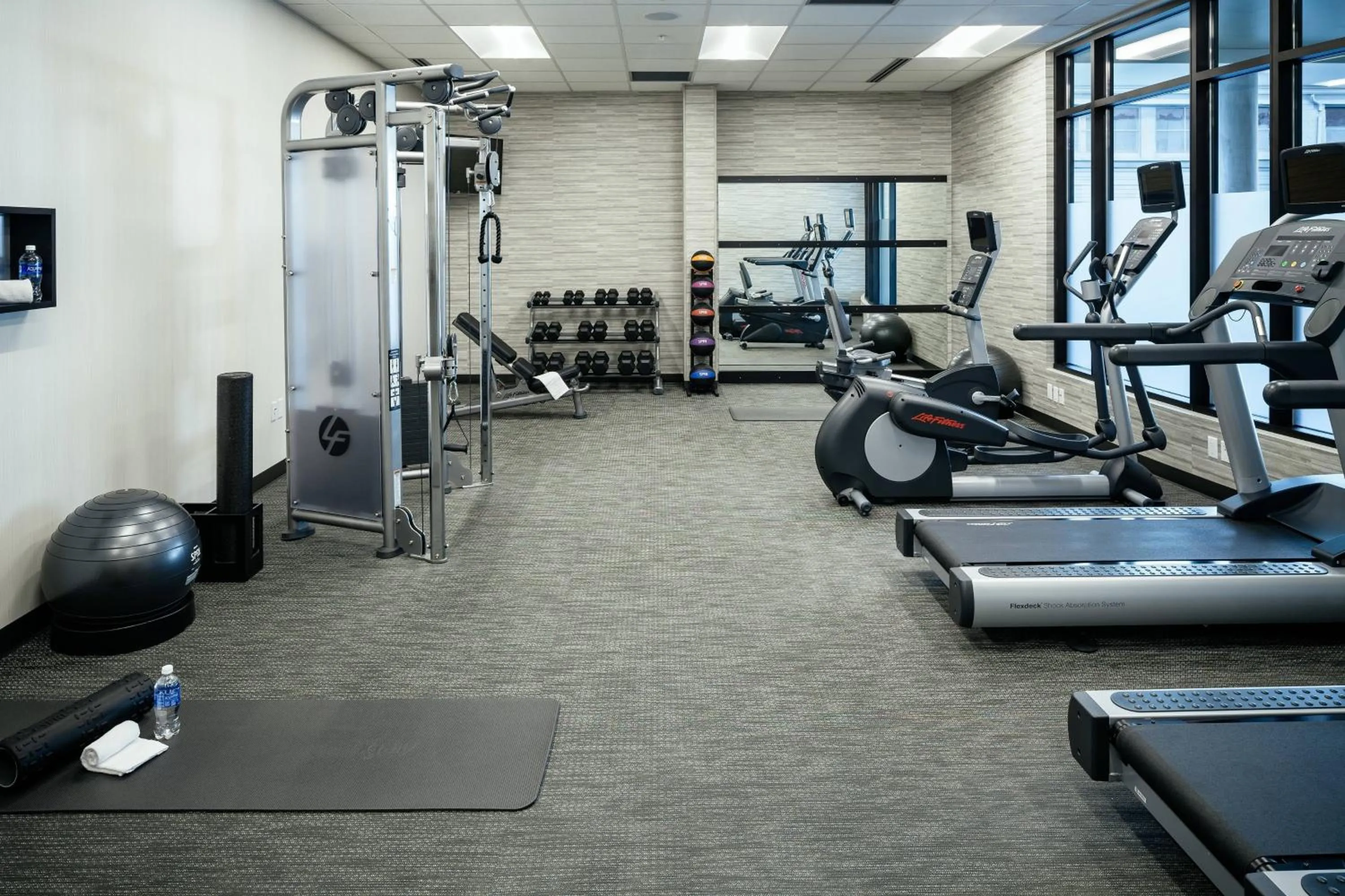 Fitness centre/facilities in Courtyard by Marriott Corvallis