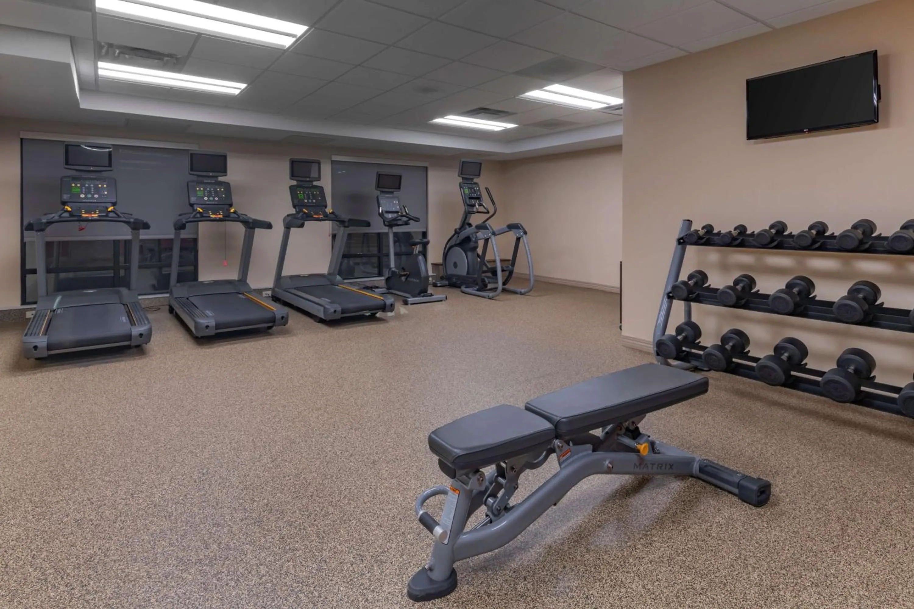 Fitness centre/facilities in TownePlace by Marriott Suites Gallup