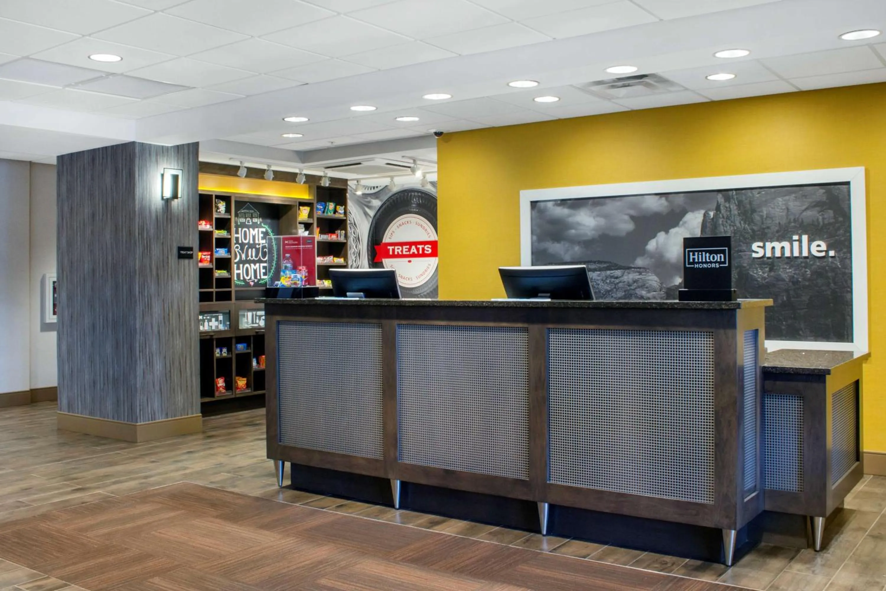 Lobby or reception in Hampton Inn Parker, AZ