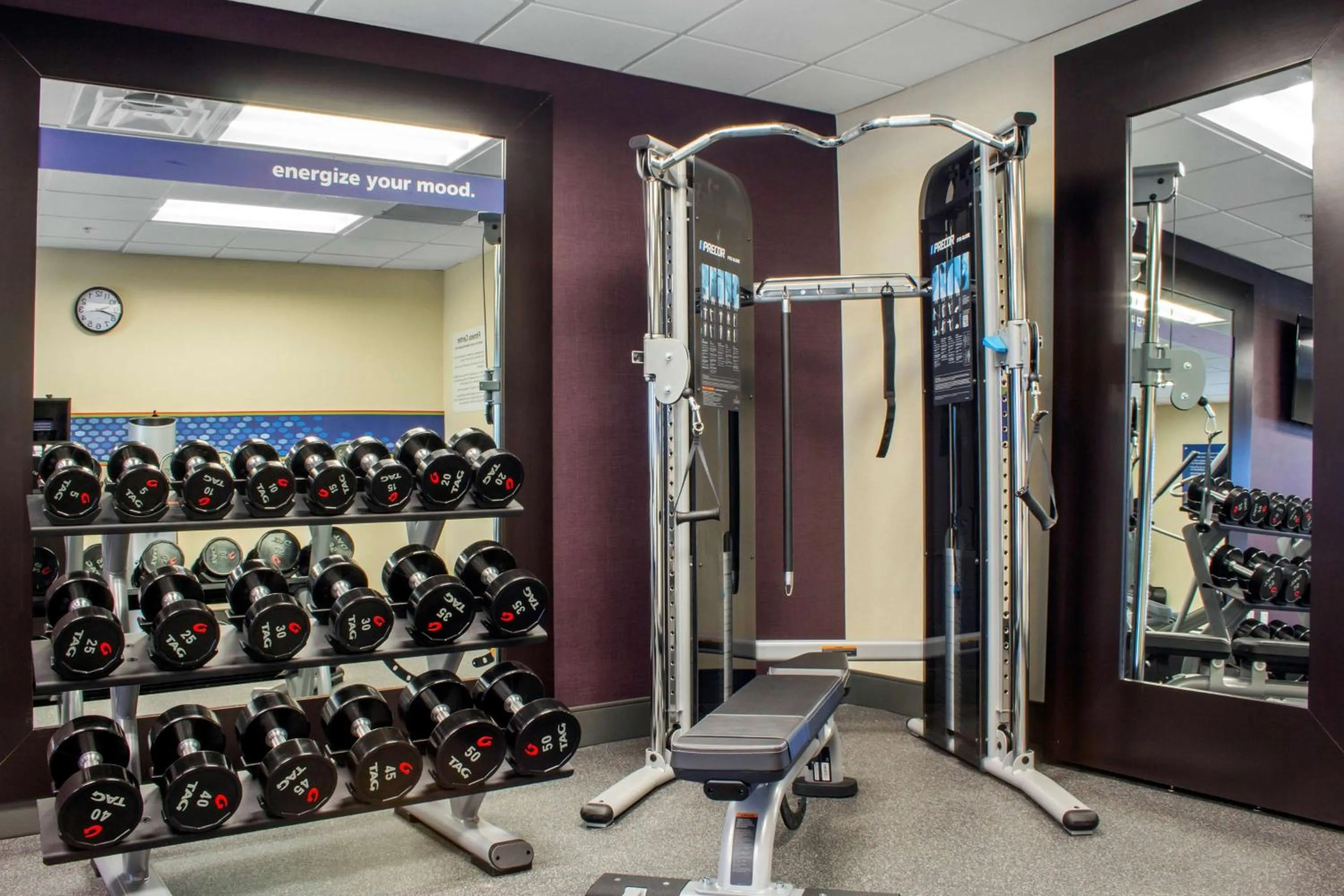 Fitness centre/facilities in Hampton Inn Parker, AZ