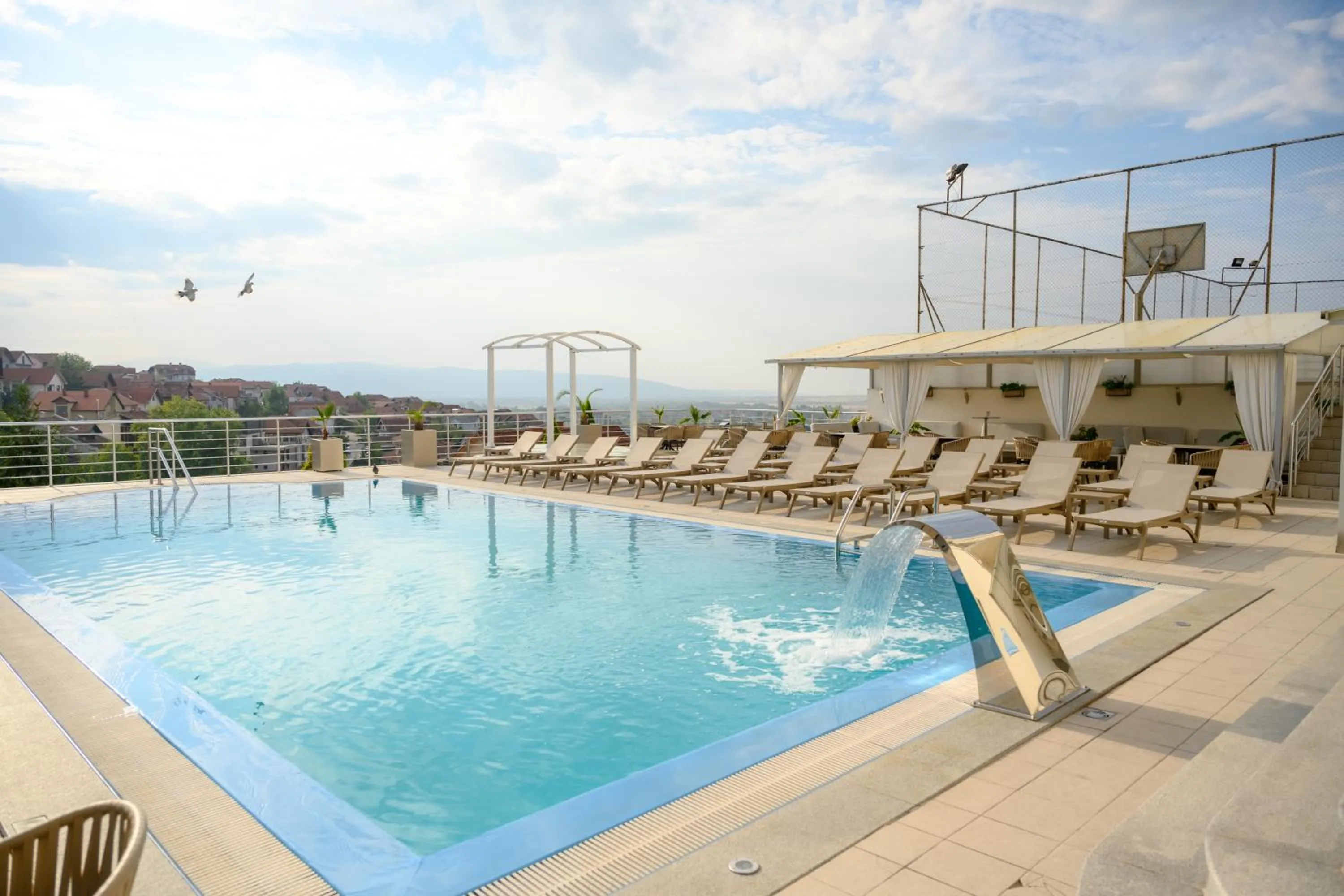 Pool view in Hotel Tami Residence