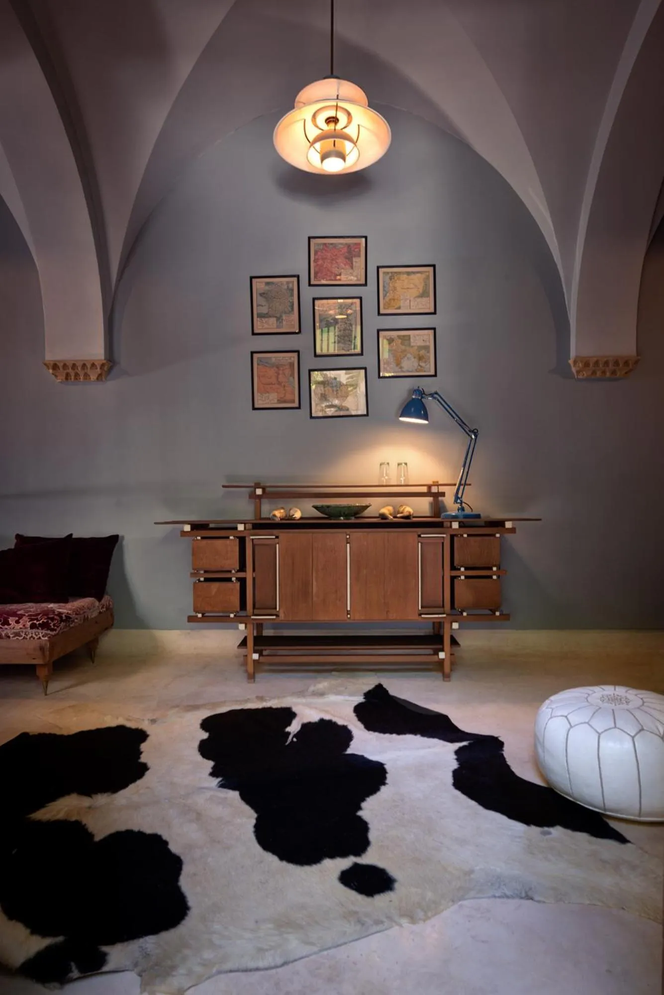 Living room in Riad Kbour & Chou