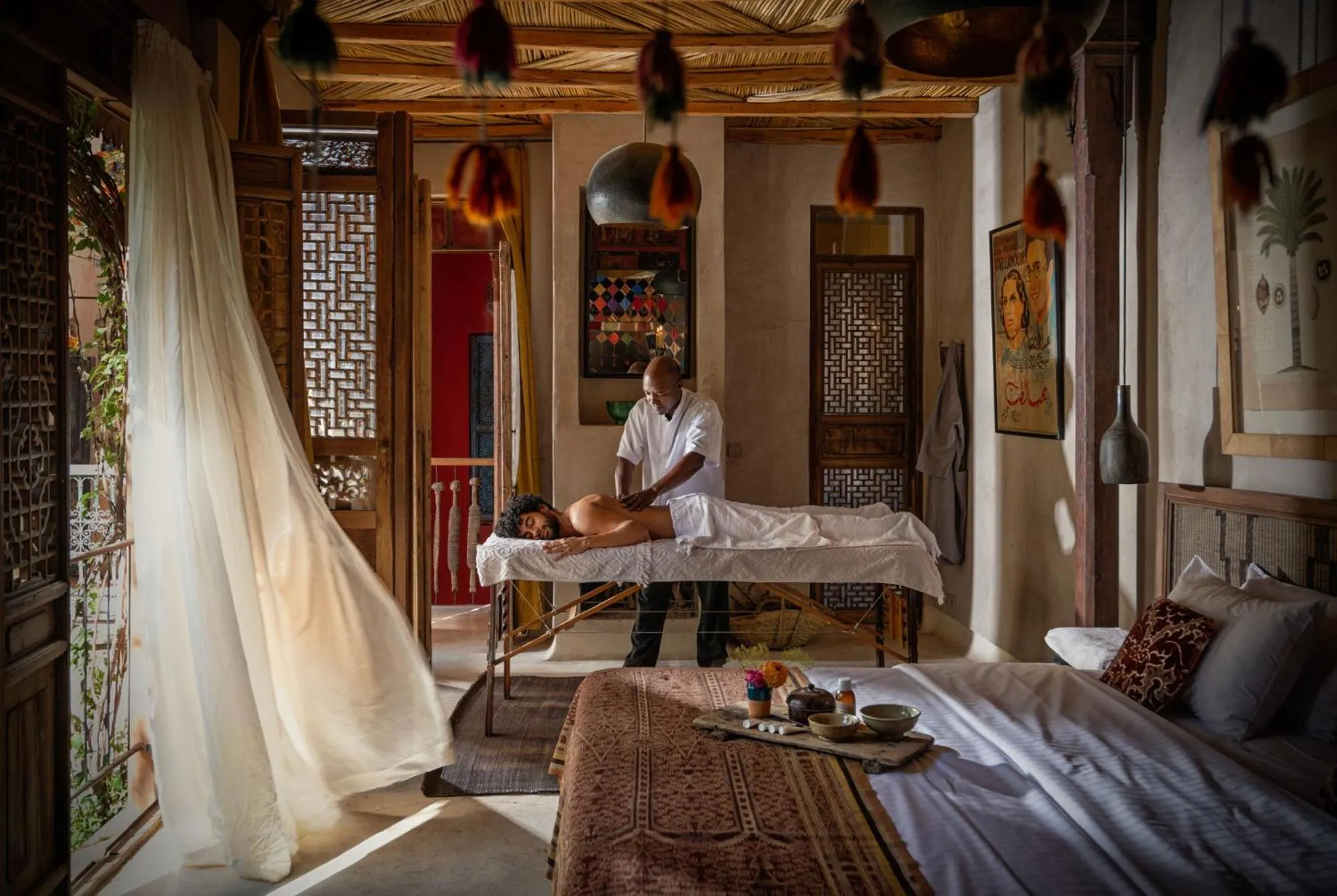Massage, Bed in Riad Kbour & Chou