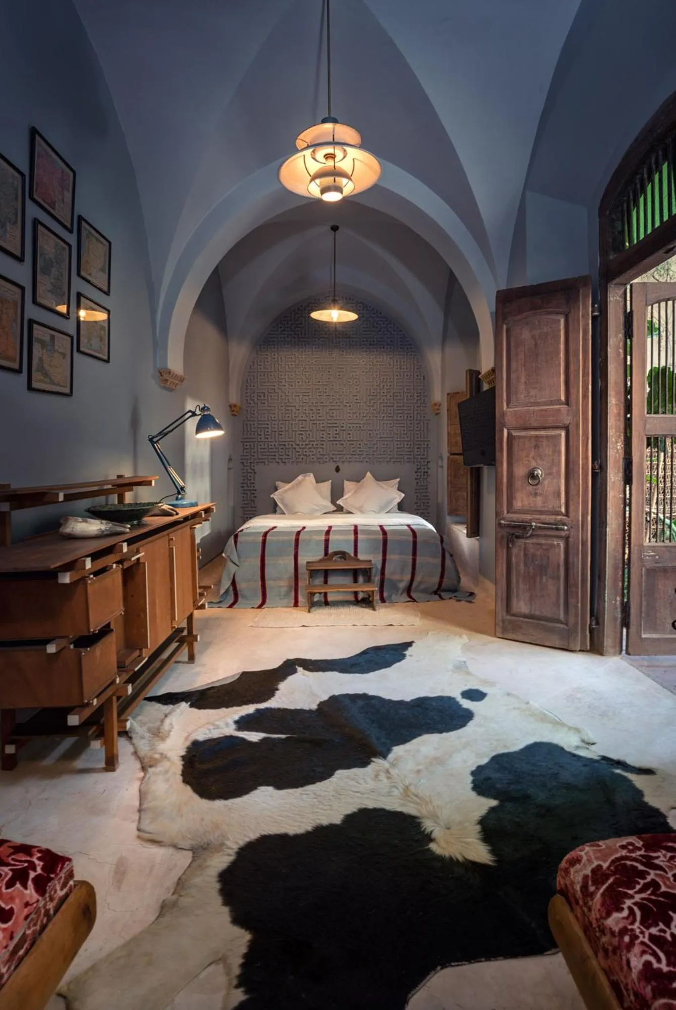 Bedroom in Riad Kbour & Chou