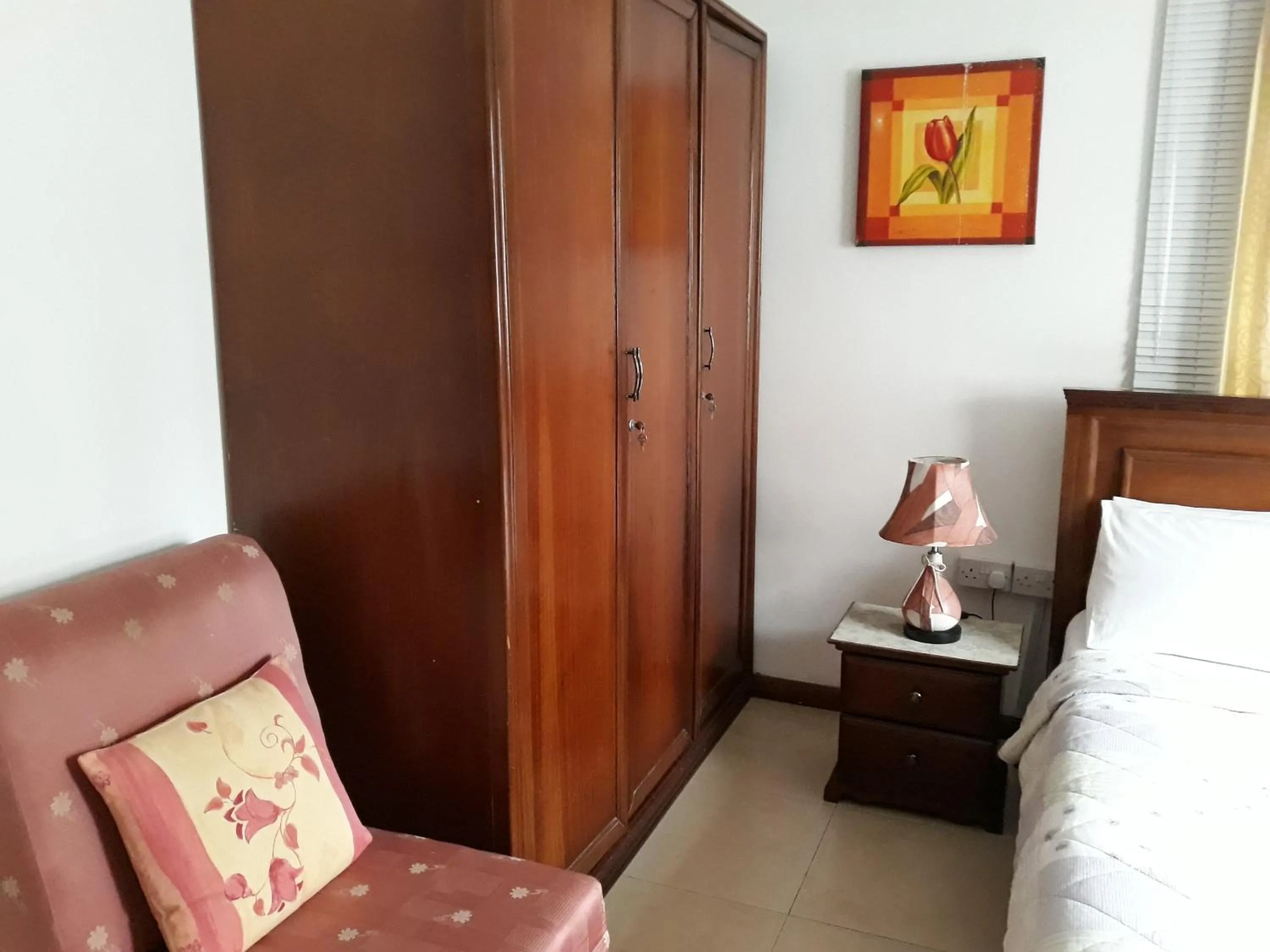 Bed in Lavender Lodge Hotel