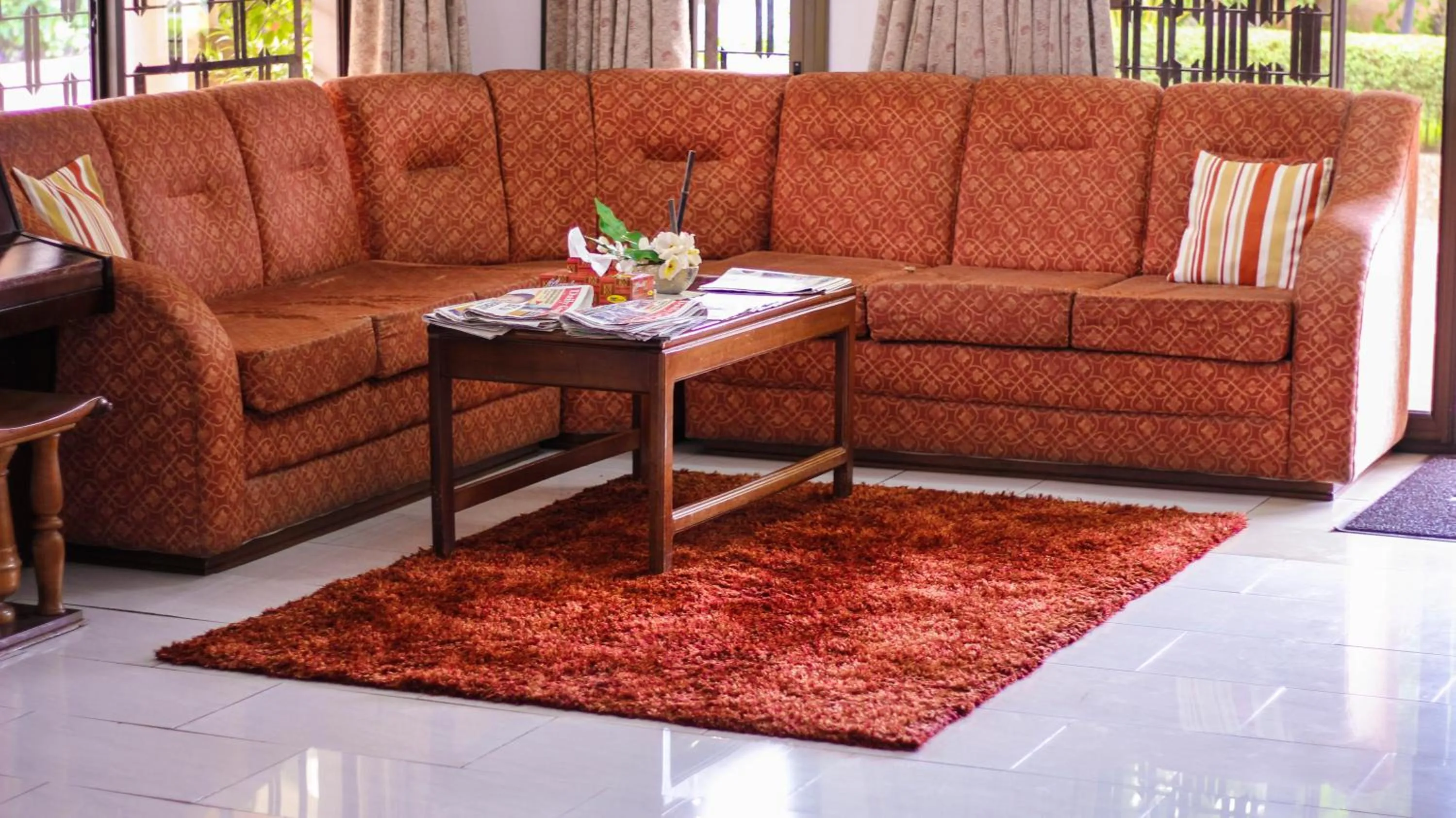 Living room in Lavender Lodge Hotel