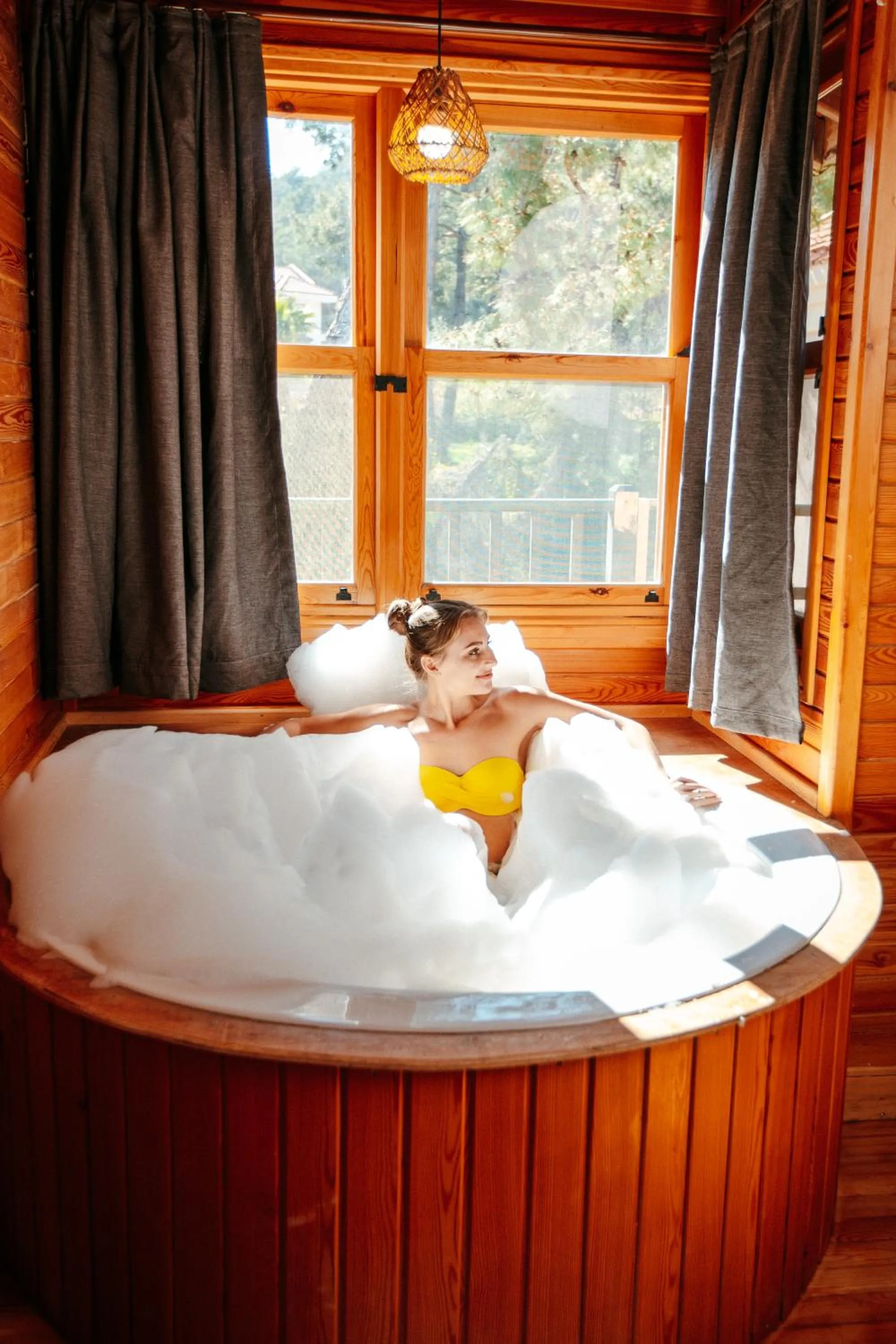 Bath in Pine Valley Hotel Oludeniz