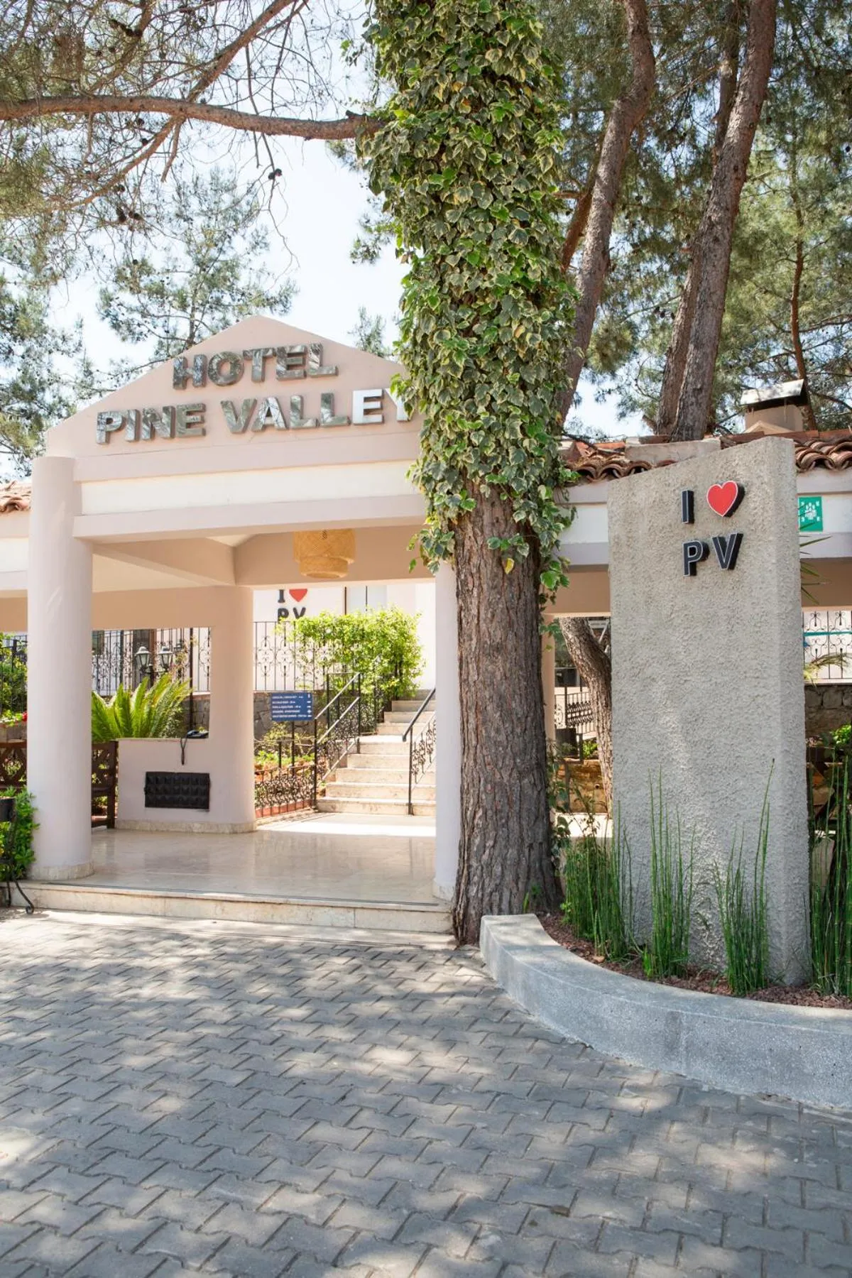 Facade/entrance in Pine Valley Hotel Oludeniz