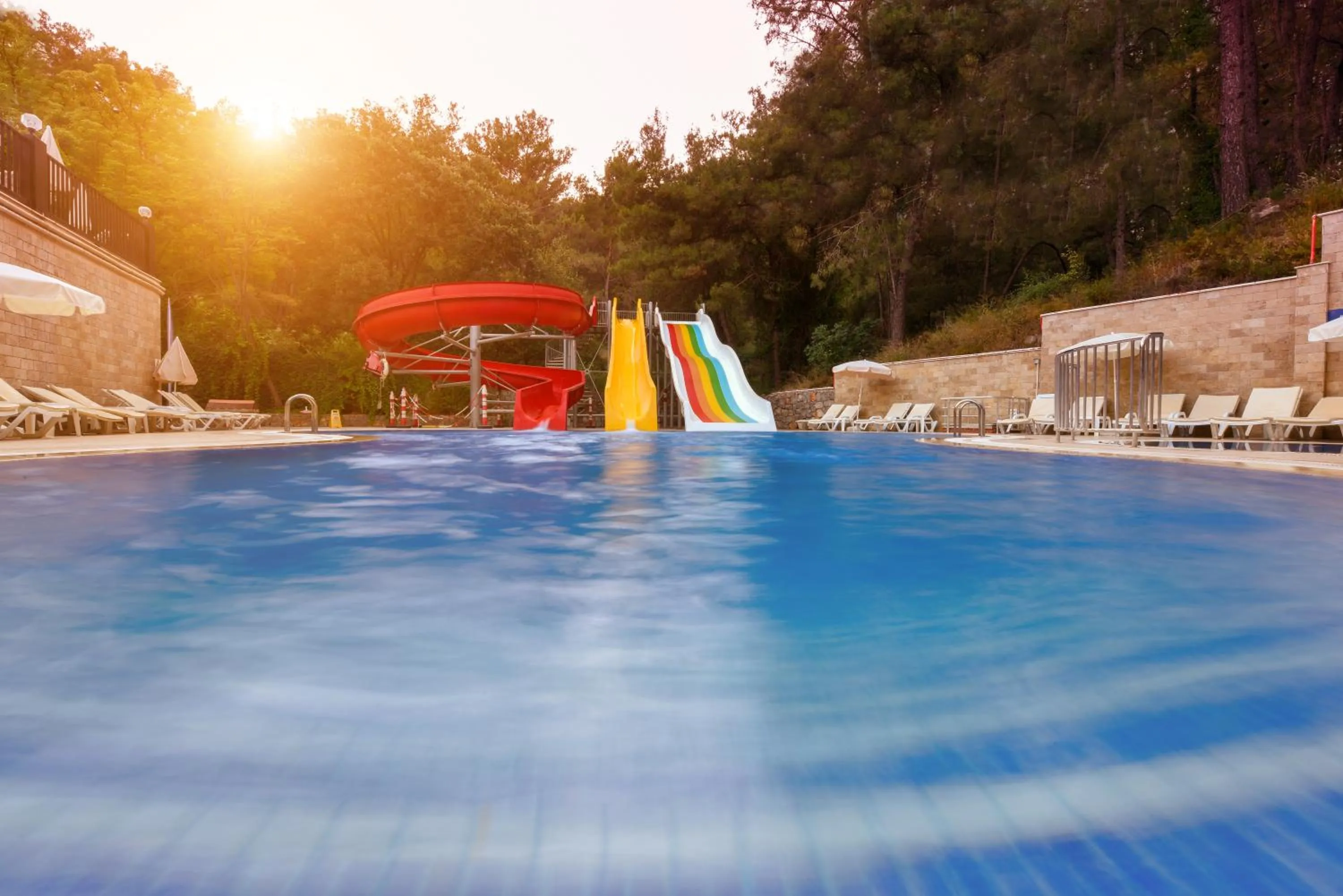 Aqua park in Pine Valley Hotel Oludeniz