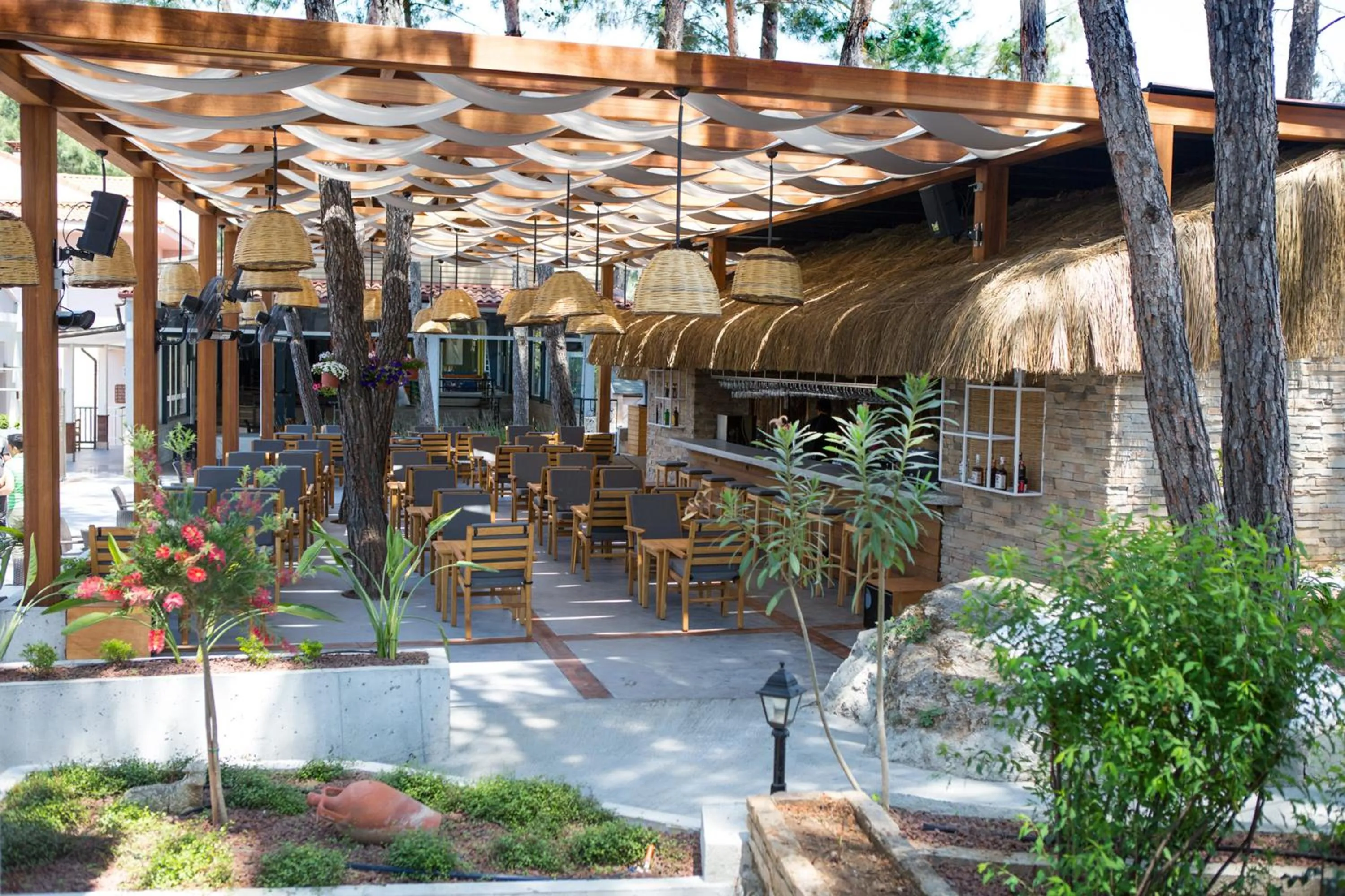Balcony/Terrace in Pine Valley Hotel Oludeniz