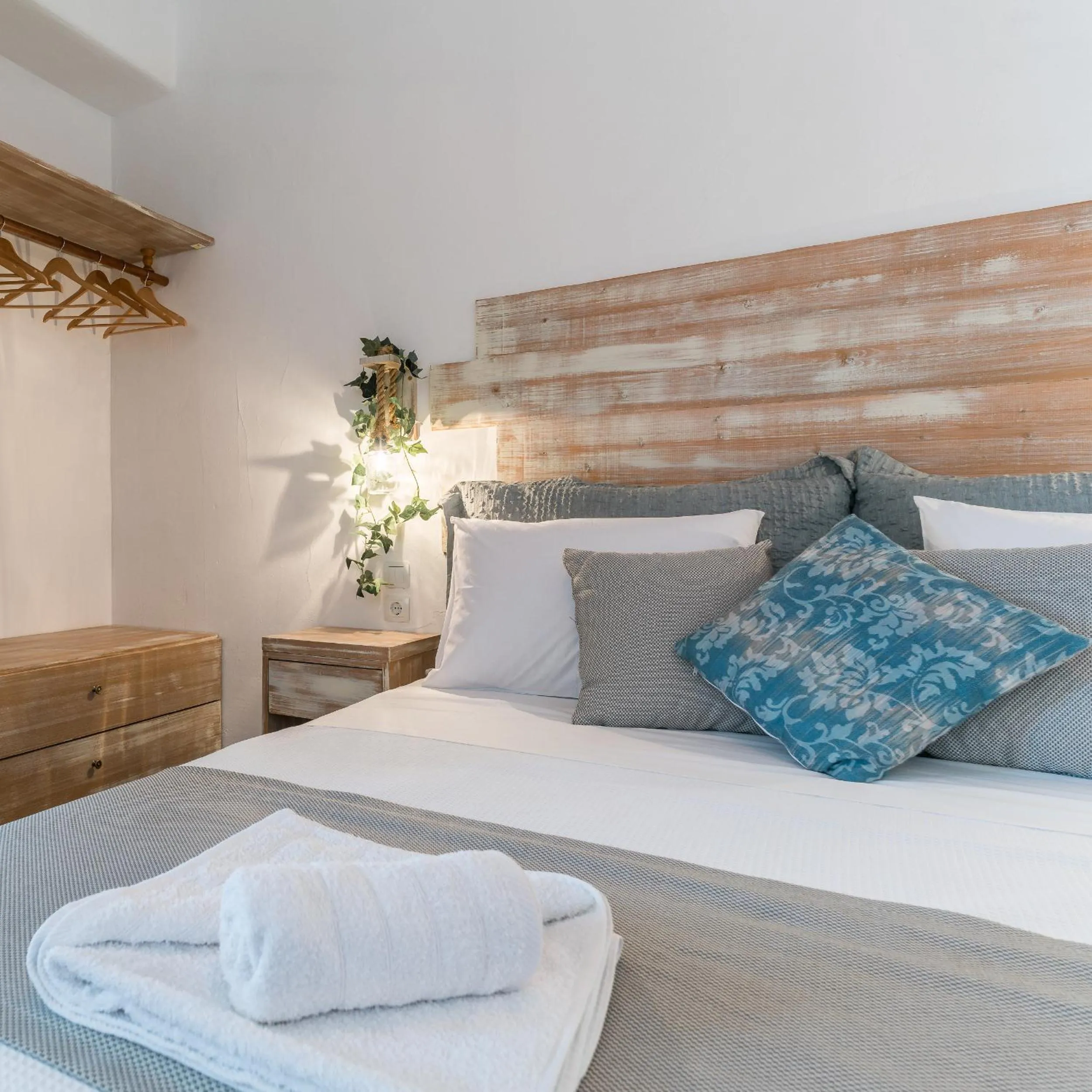 Bed in Muses of art Villas