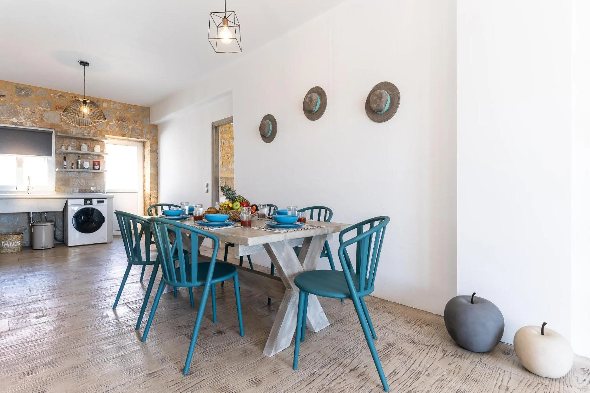 Dining area in Muses of art Villas