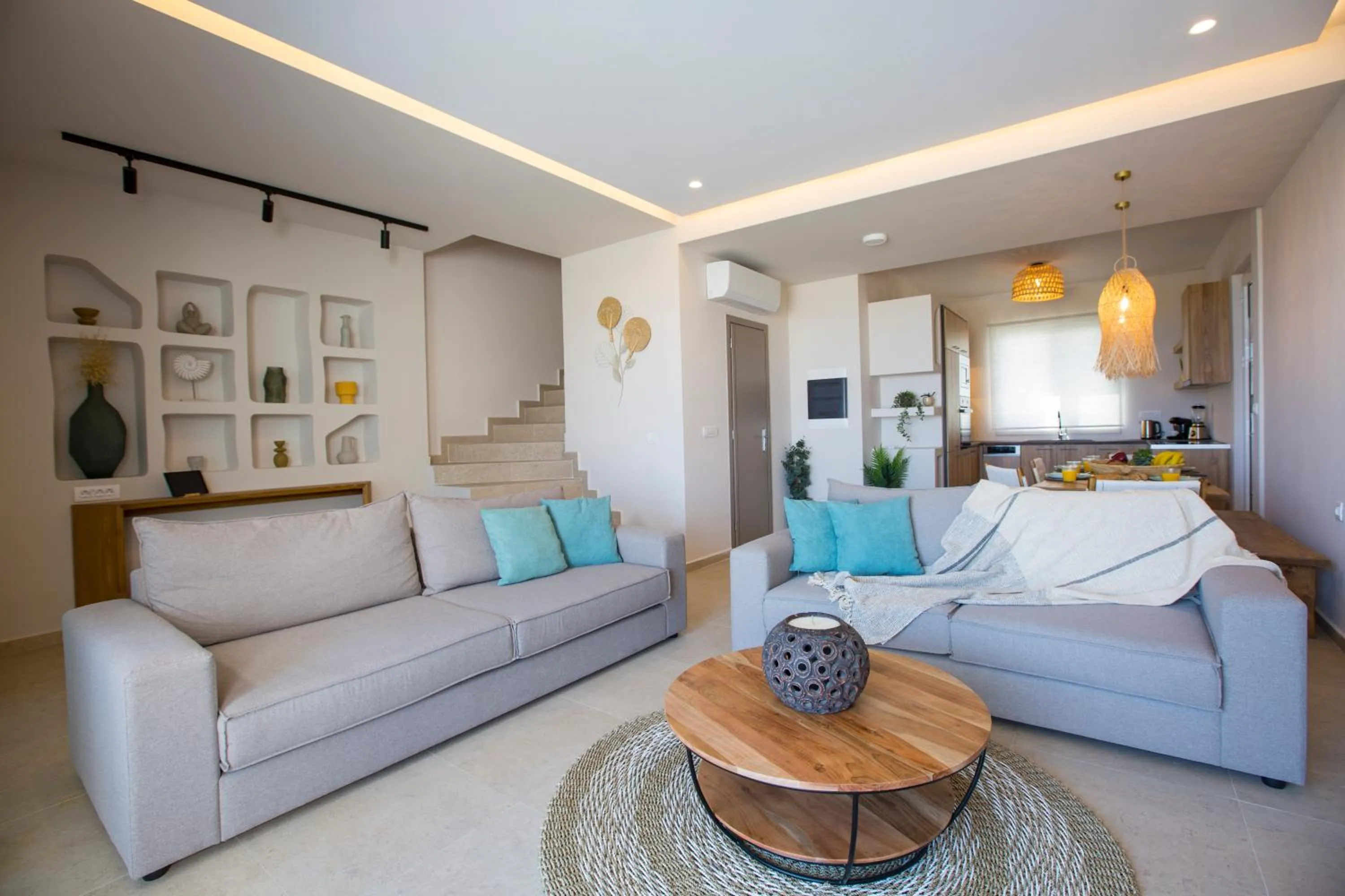 Living room in Muses of art Villas