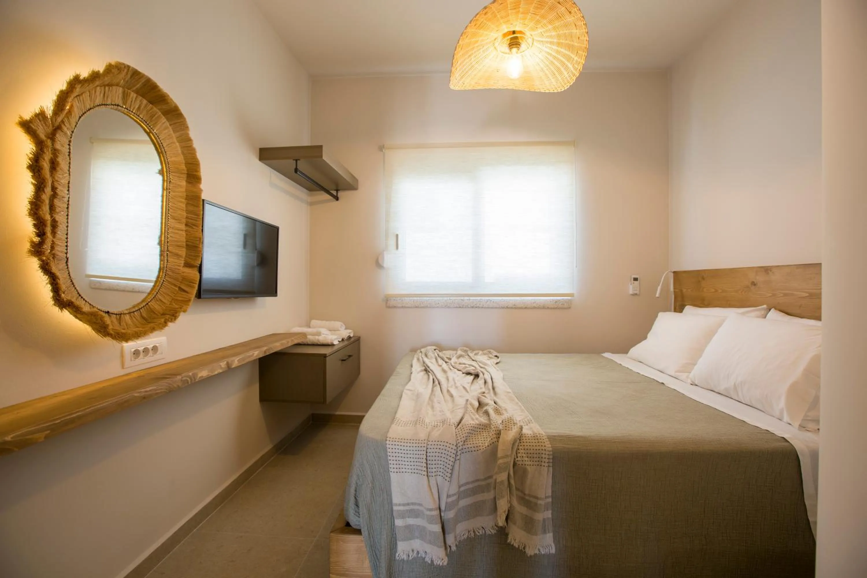 Photo of the whole room, Bed in Muses of art Villas