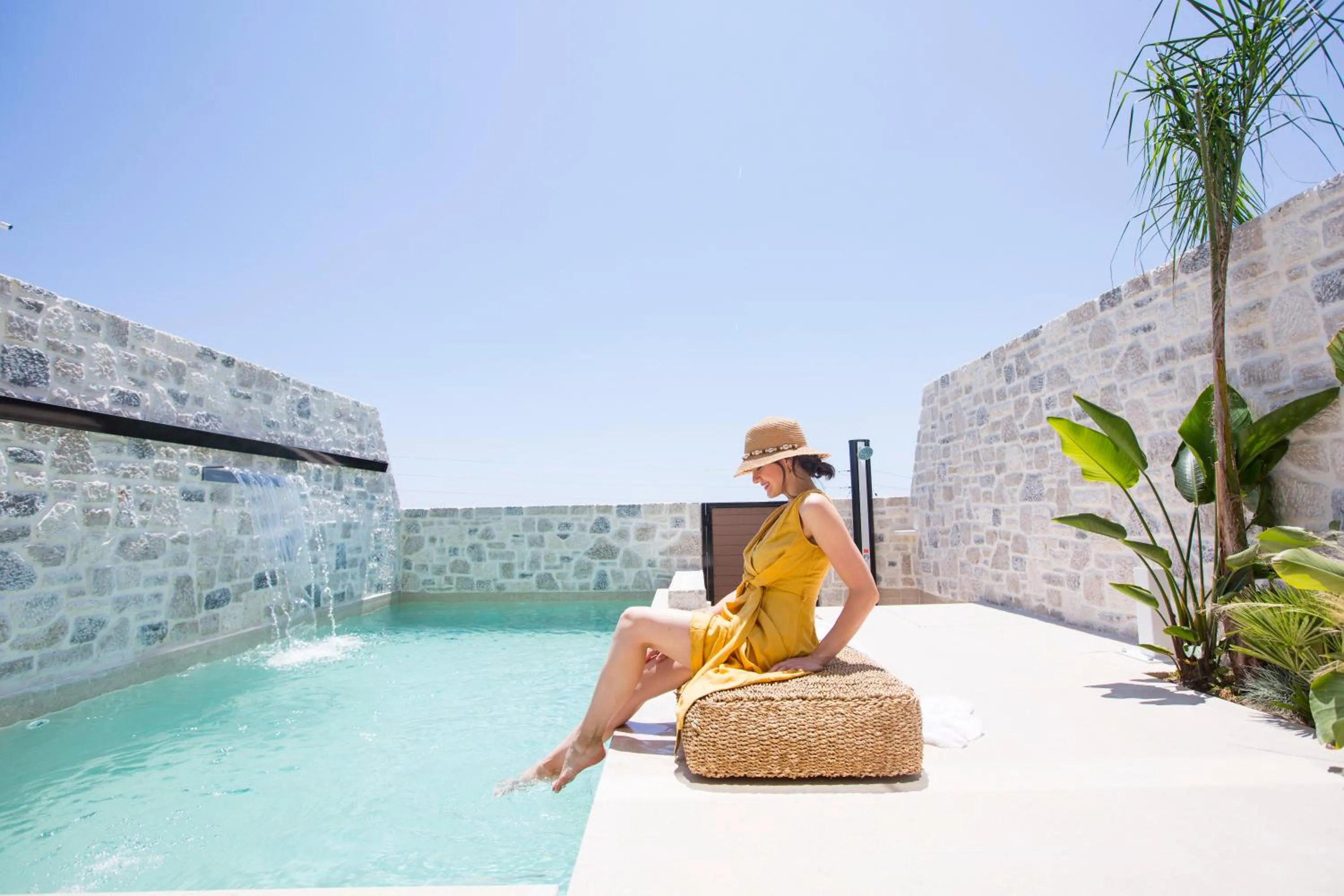 Patio in Muses of art Villas