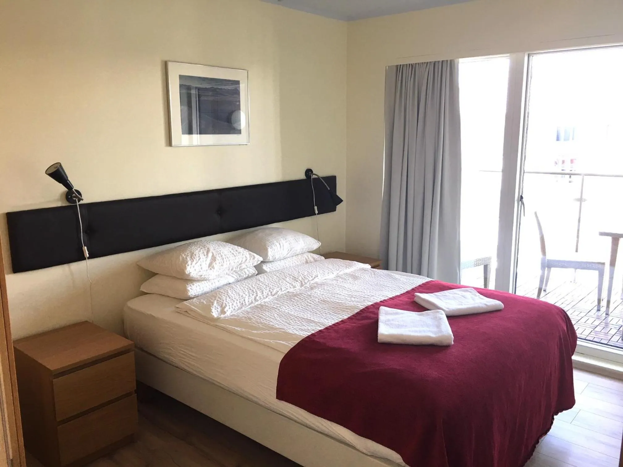 Bed in Downtown Reykjavík Apartments