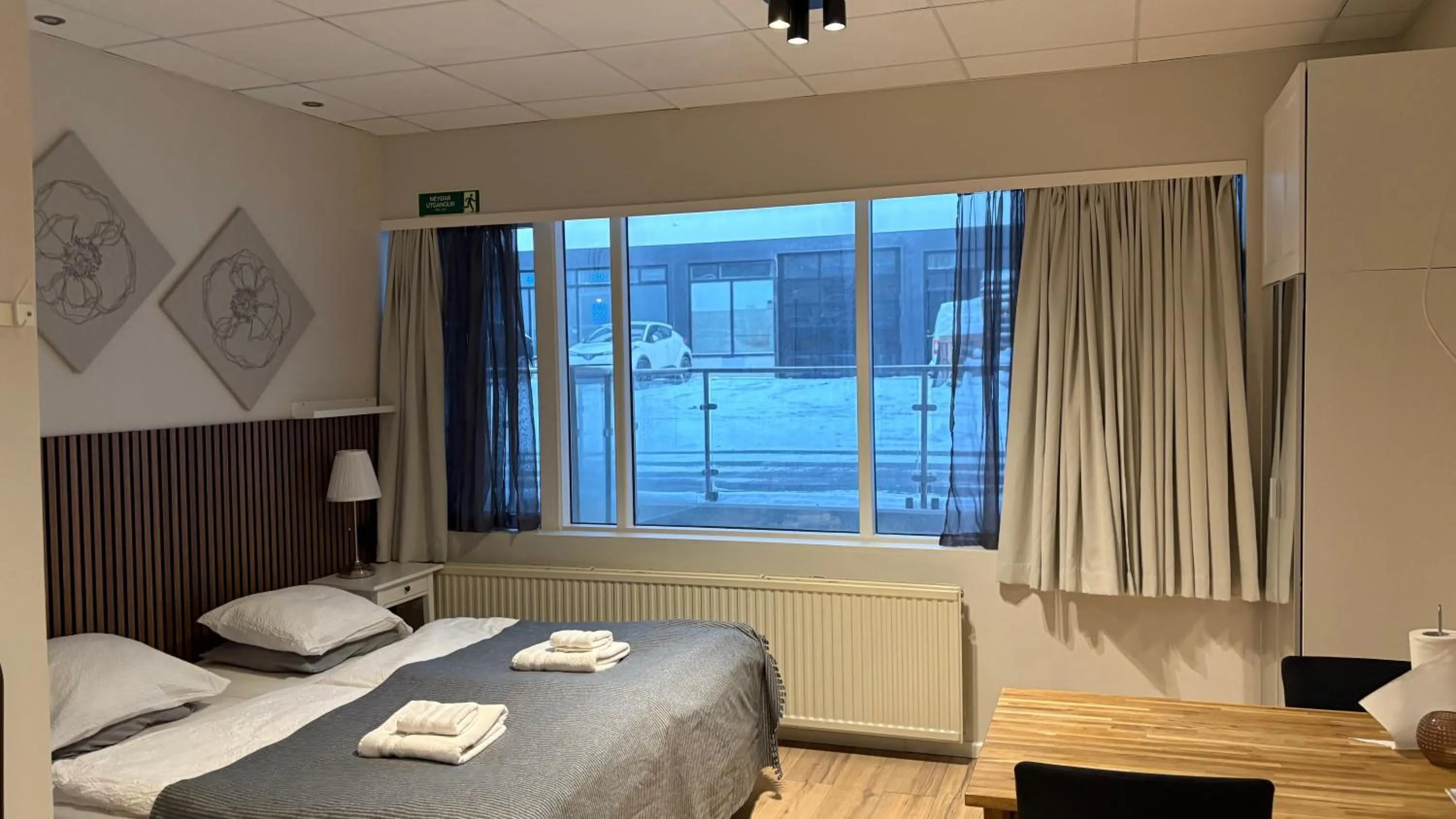 Bed in Downtown Reykjavík Apartments