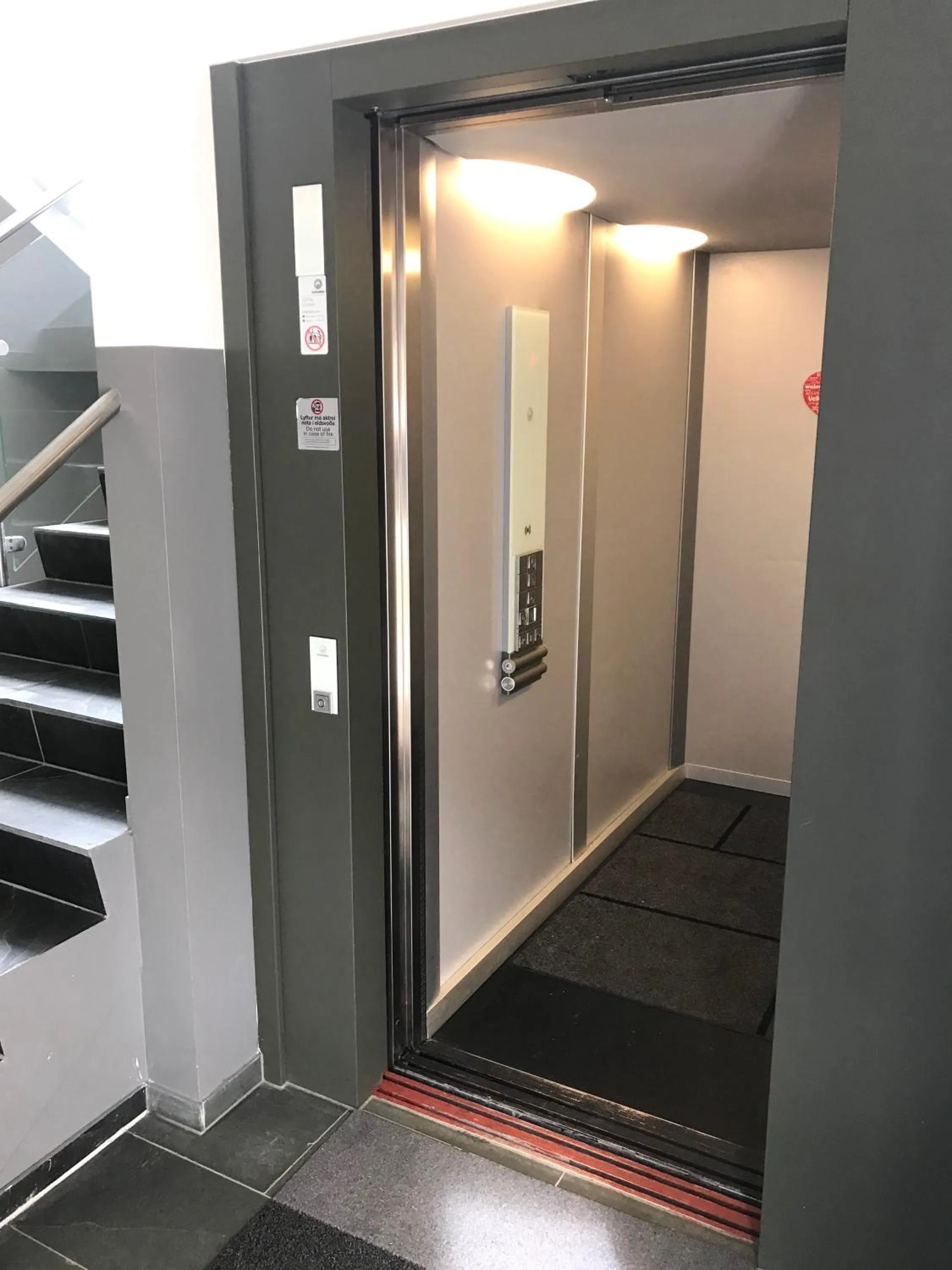 Lobby or reception in Downtown Reykjavík Apartments