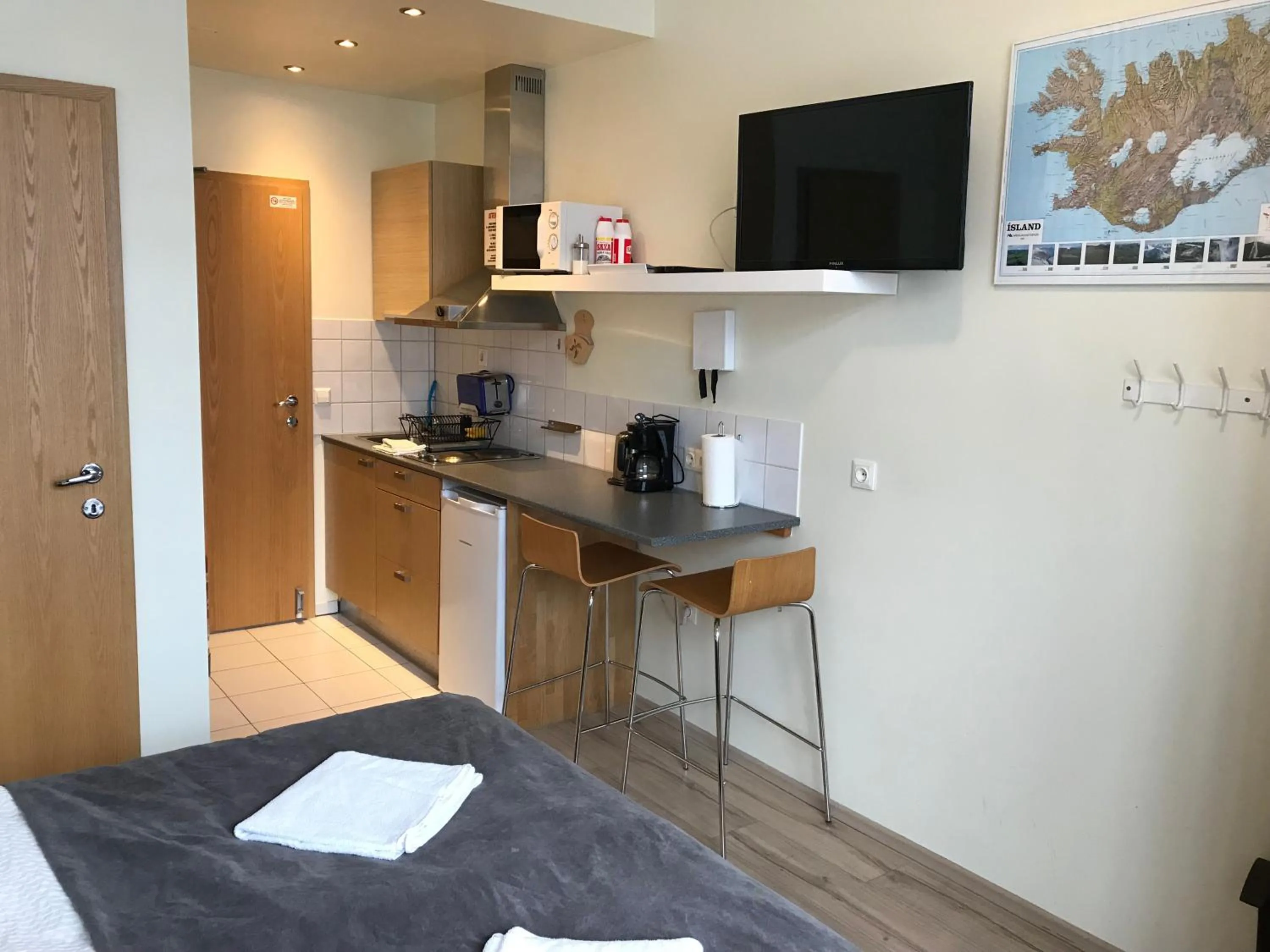 TV and multimedia in Downtown Reykjavík Apartments