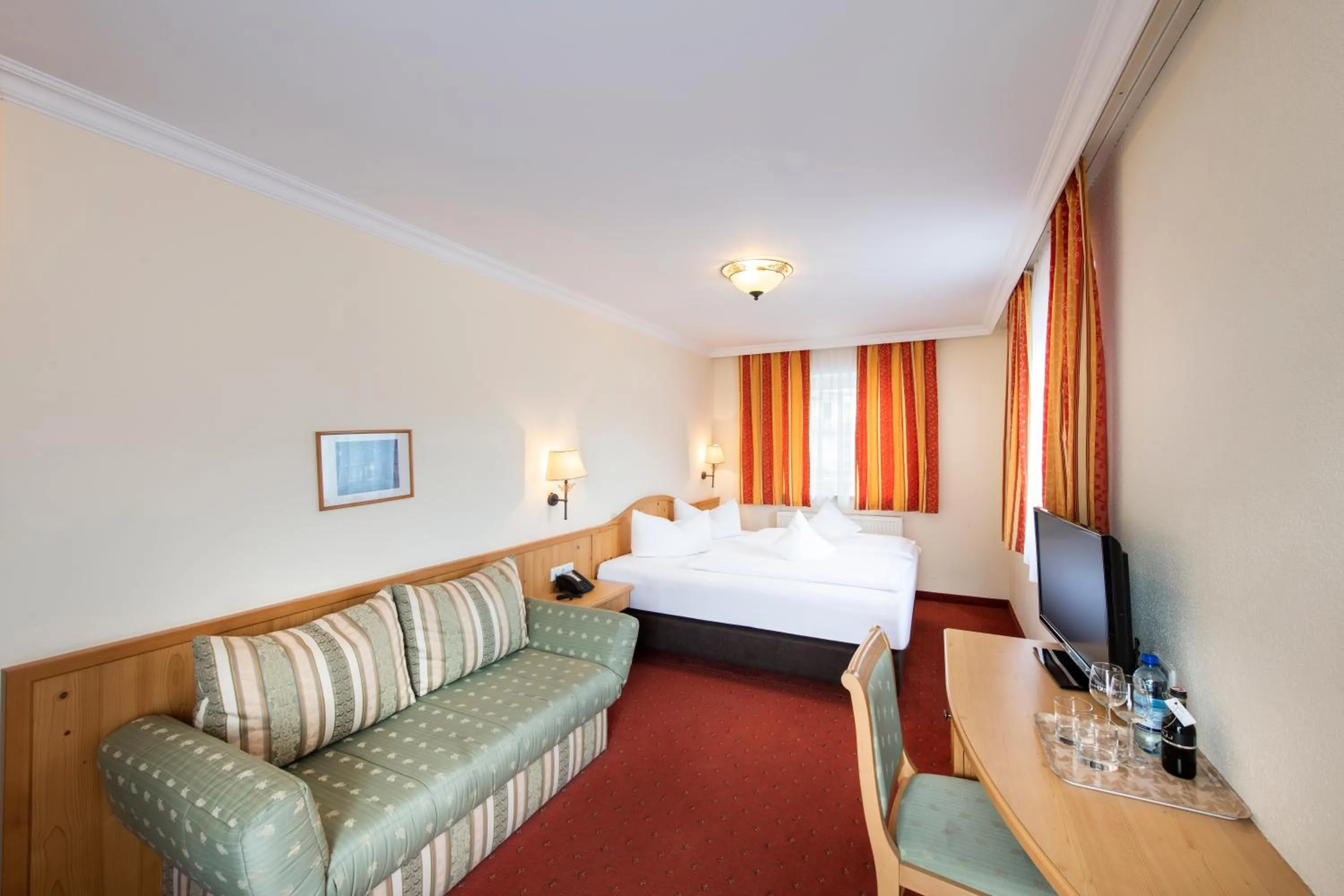 Bed in Hotel Elisabeth