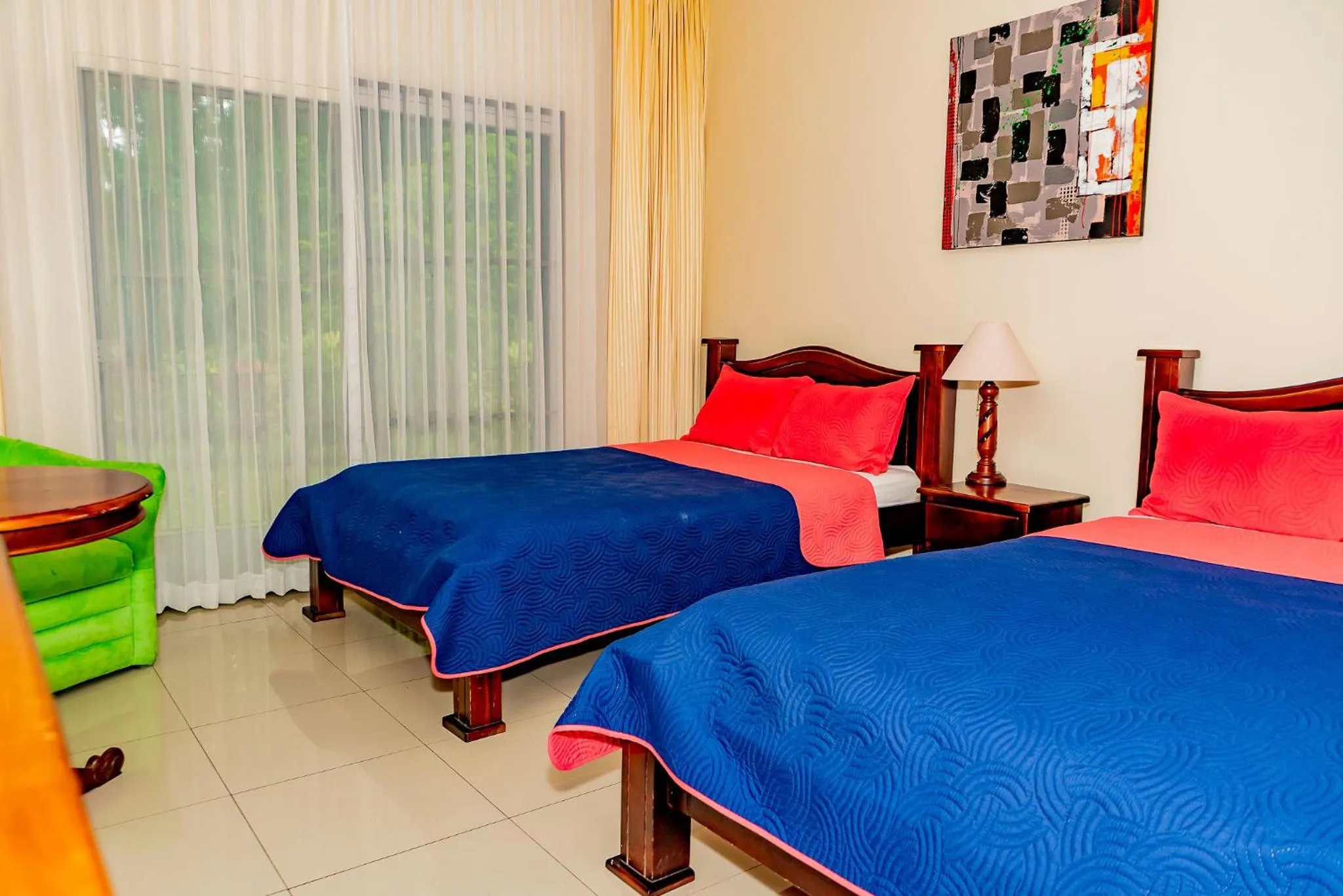 Bed in Hotel Los Rios