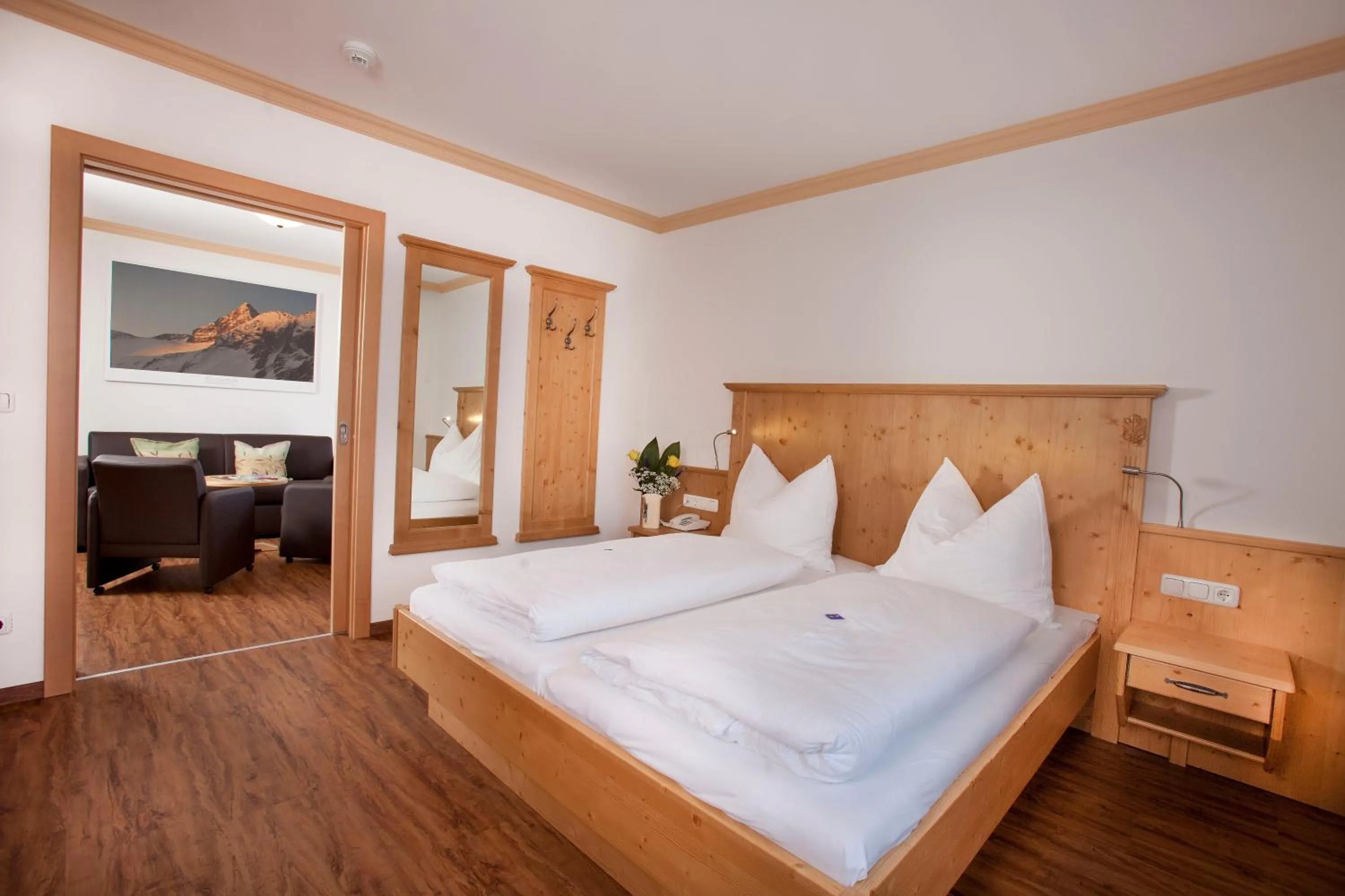 Photo of the whole room, Bed in Hotel Grundlhof