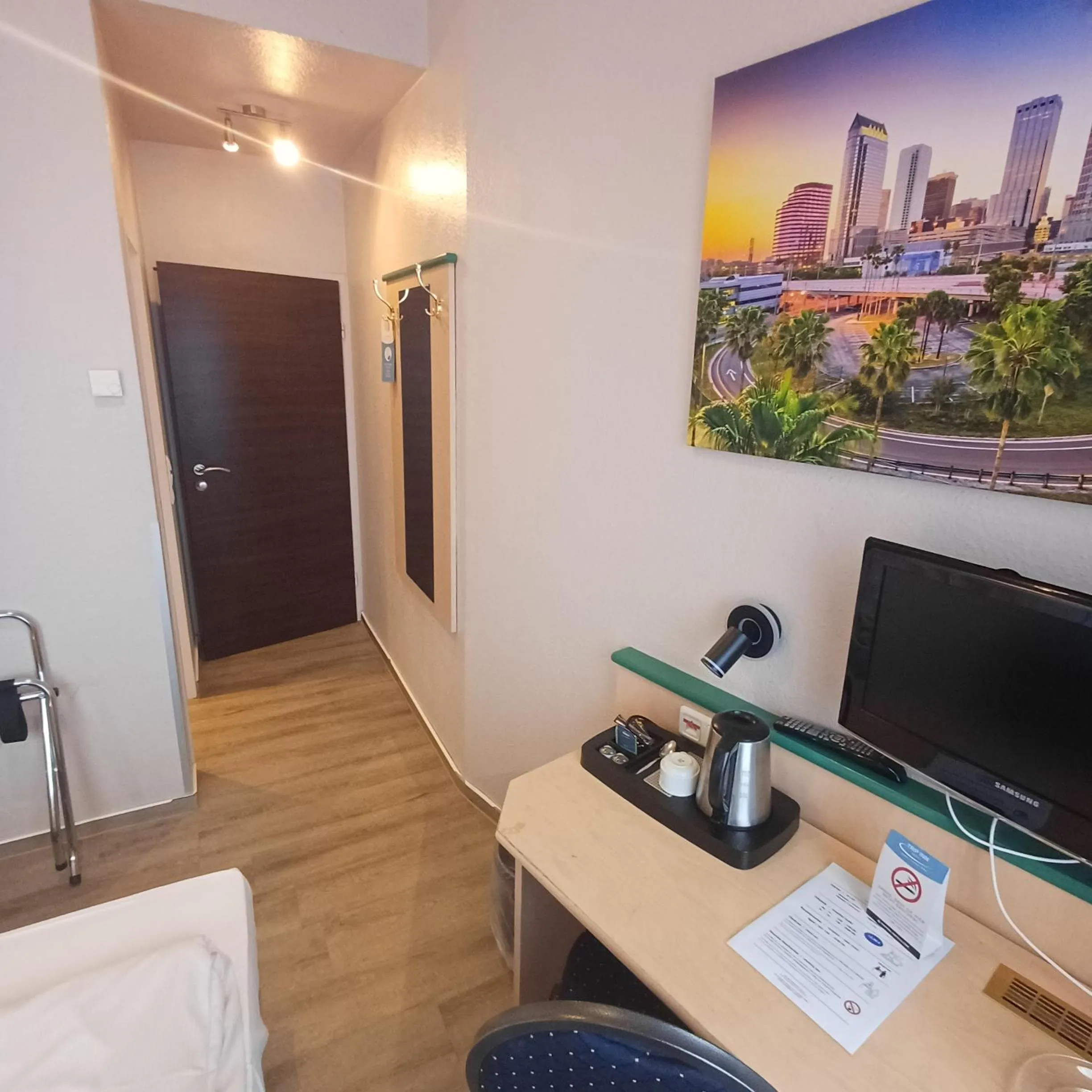 Photo of the whole room, Bed in TRIP INN PostHotel Düren