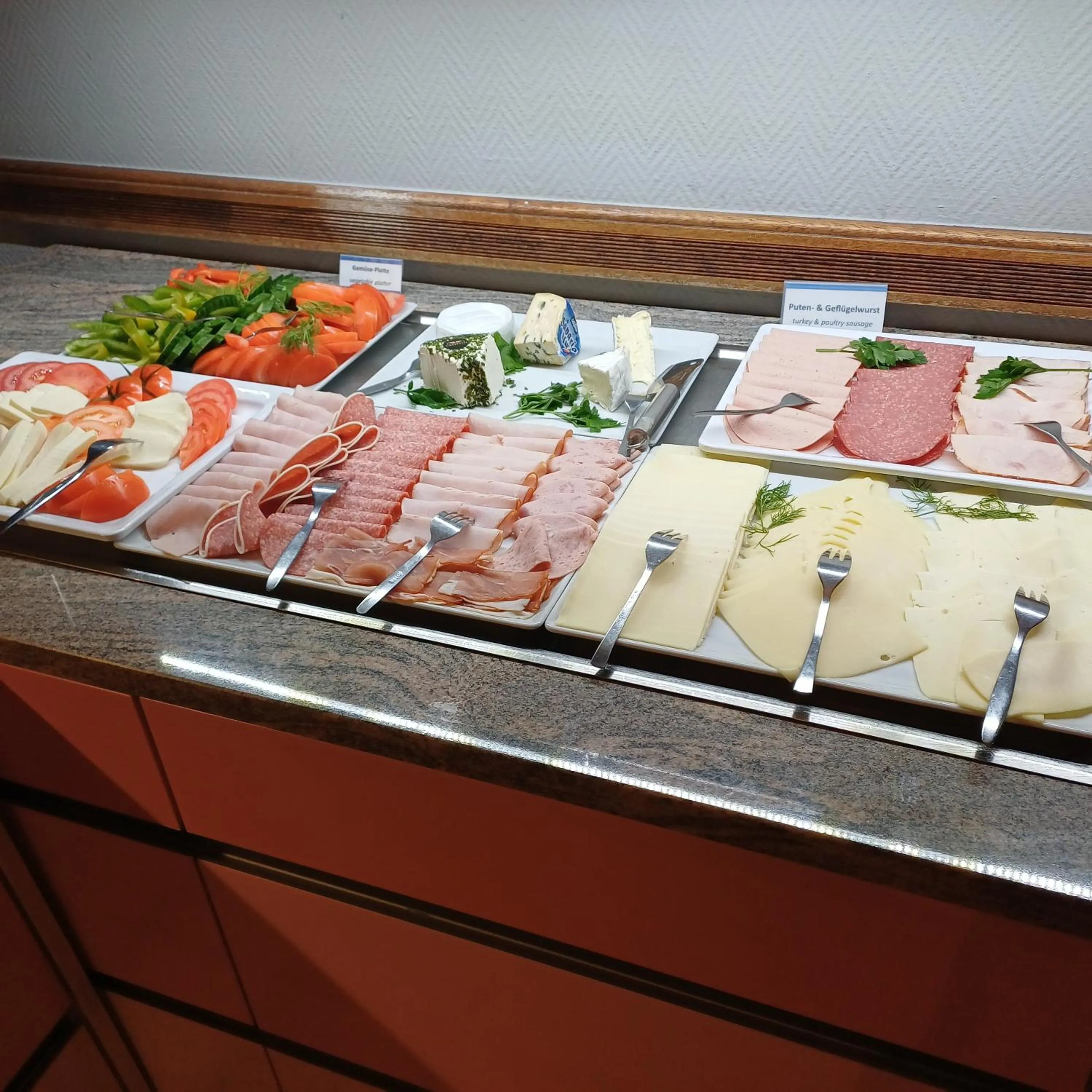 Buffet breakfast in TRIP INN PostHotel Düren