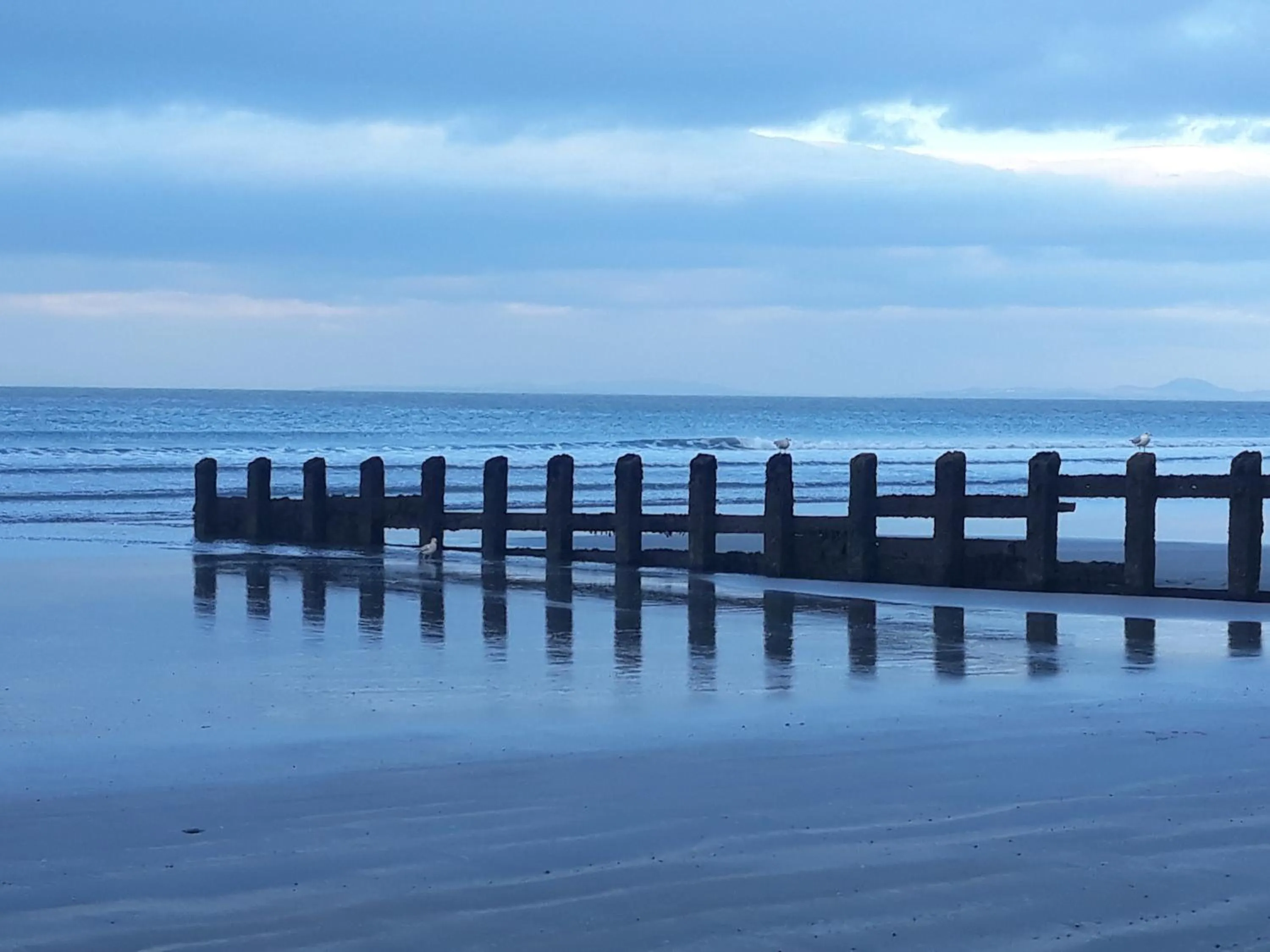 Beach in Pant Glas Barn