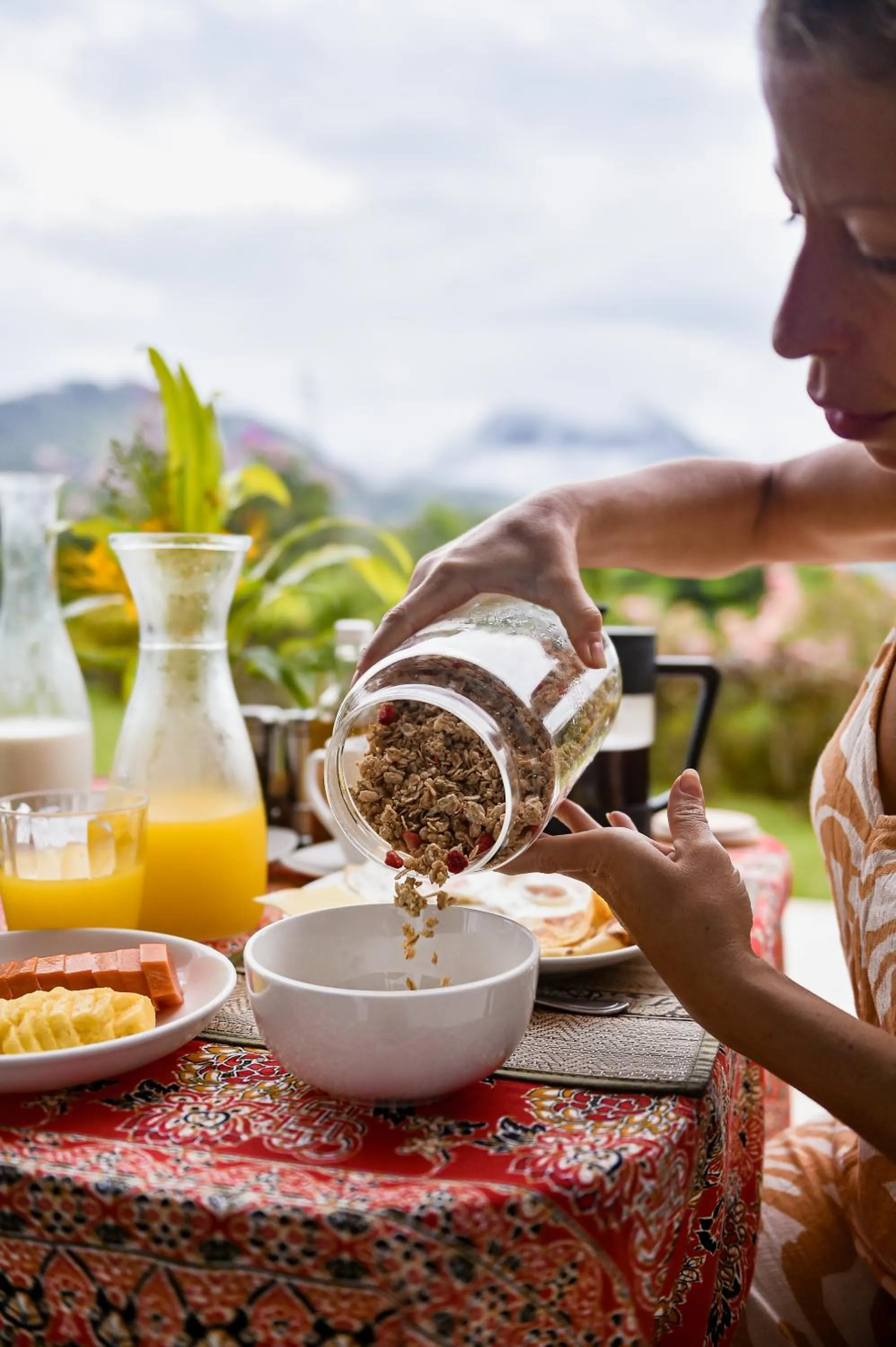 Continental breakfast in Hotel Anachoreo