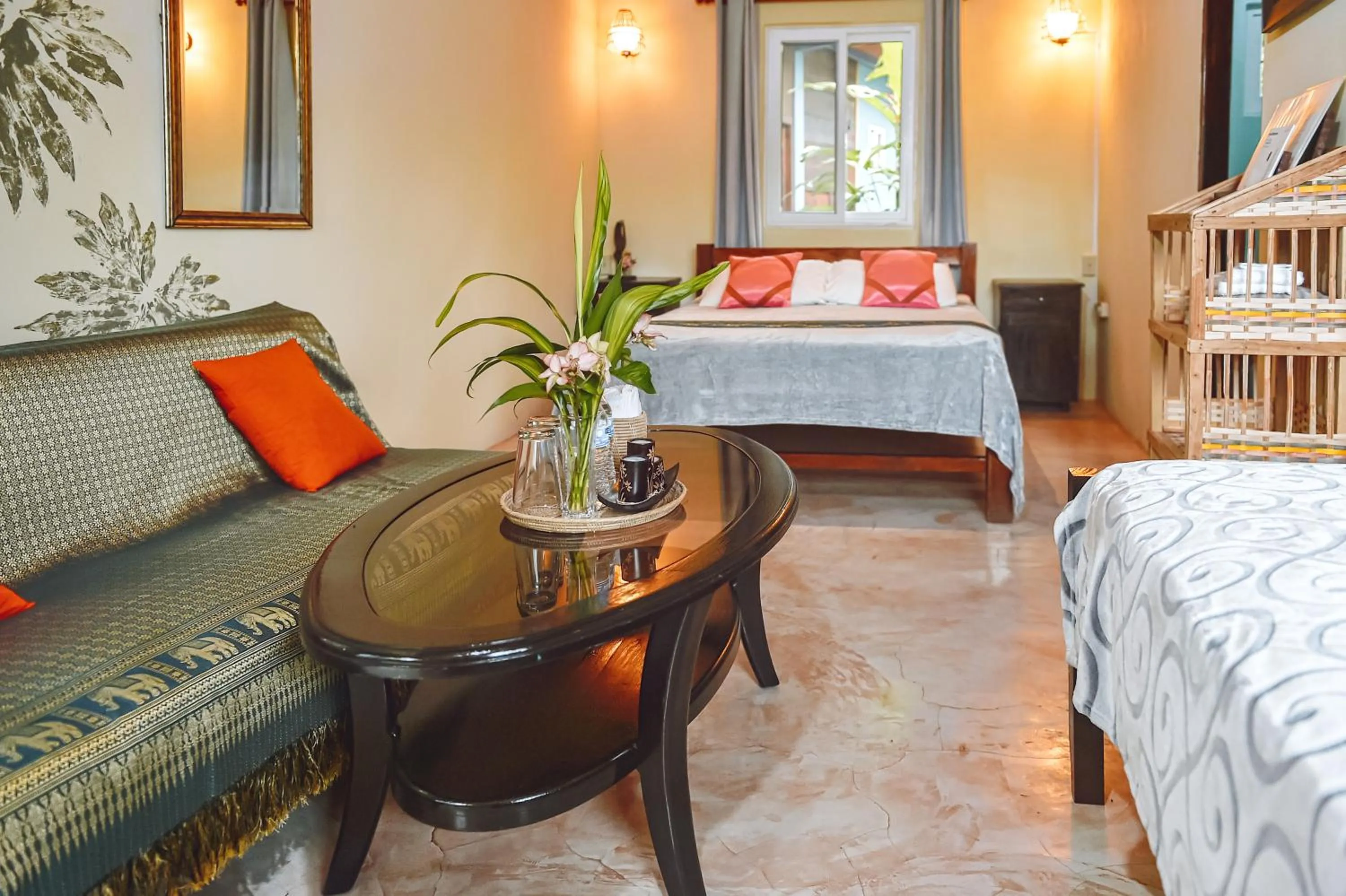 Bed in Hotel Anachoreo