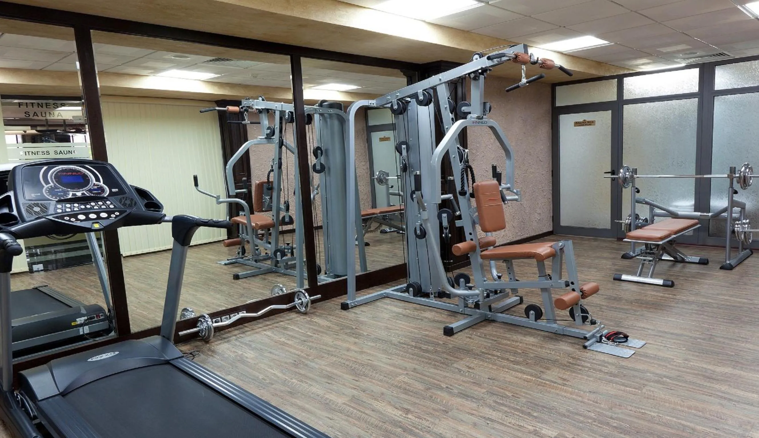 Fitness centre/facilities in Grand Hotel Hebar