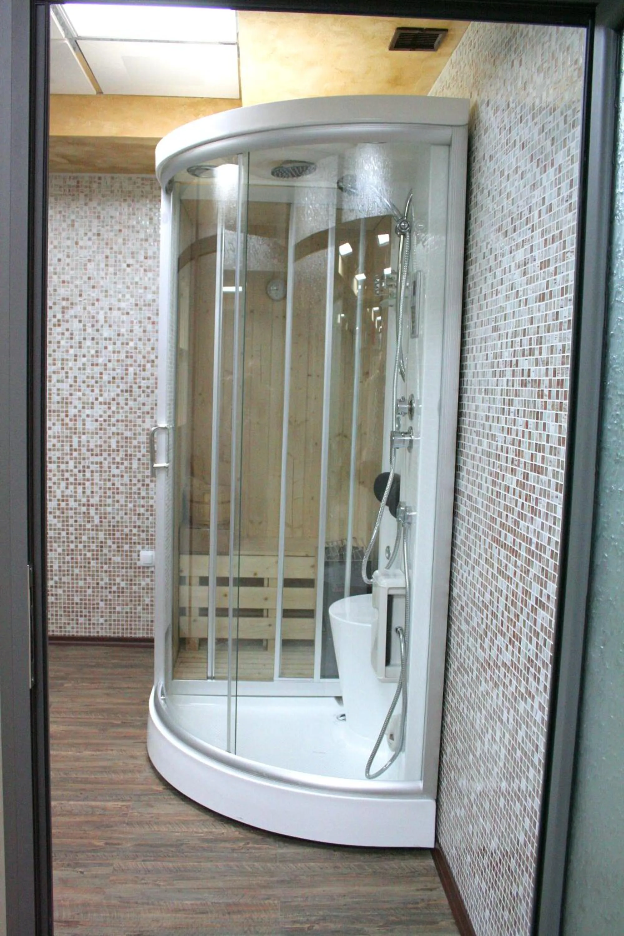 Bathroom in Grand Hotel Hebar