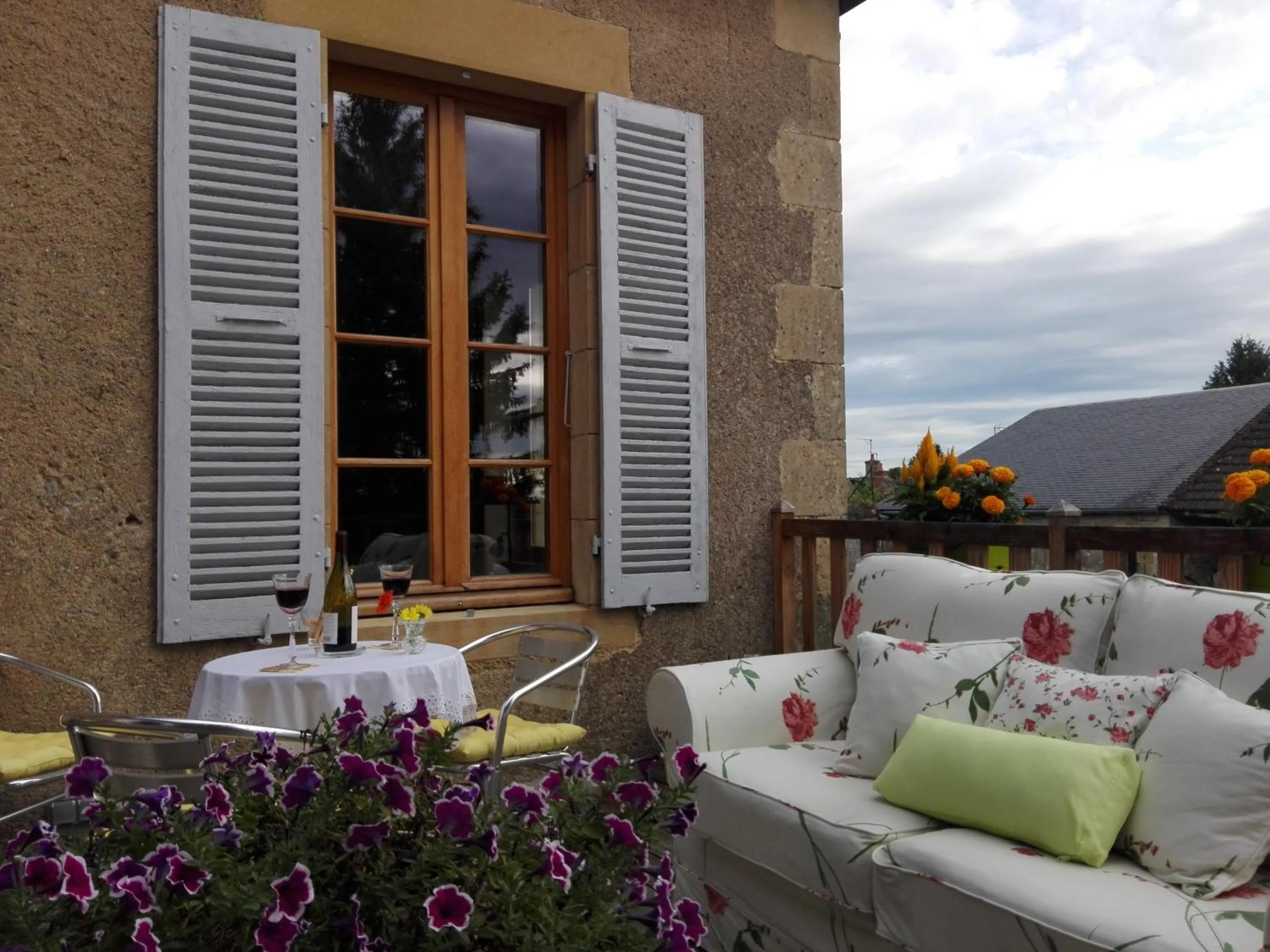 Balcony/Terrace in Chez Casimir