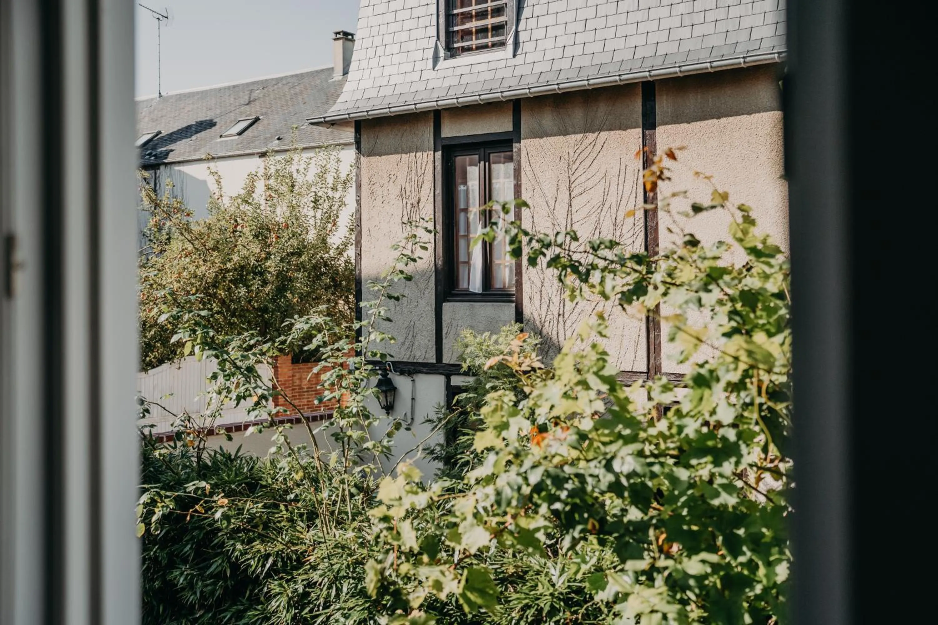 Garden view in Les Cabines