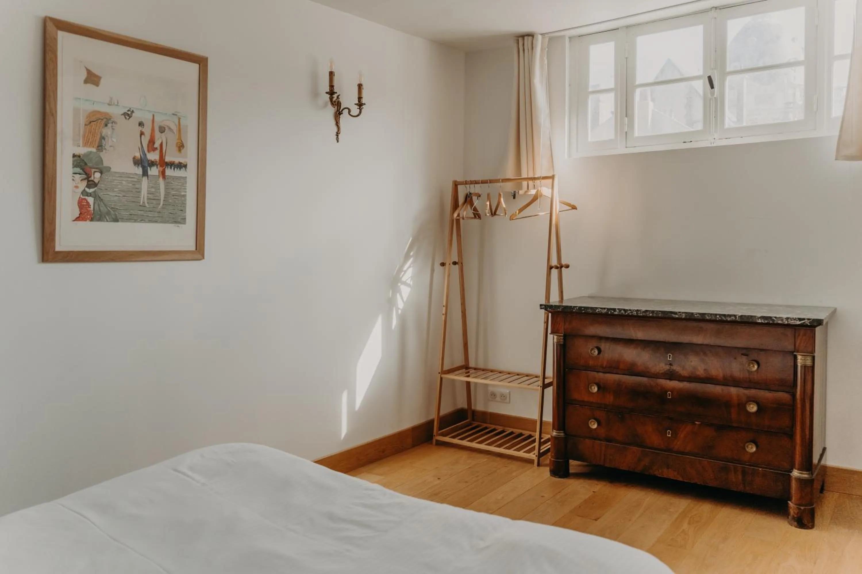 Bedroom, Bed in Les Cabines