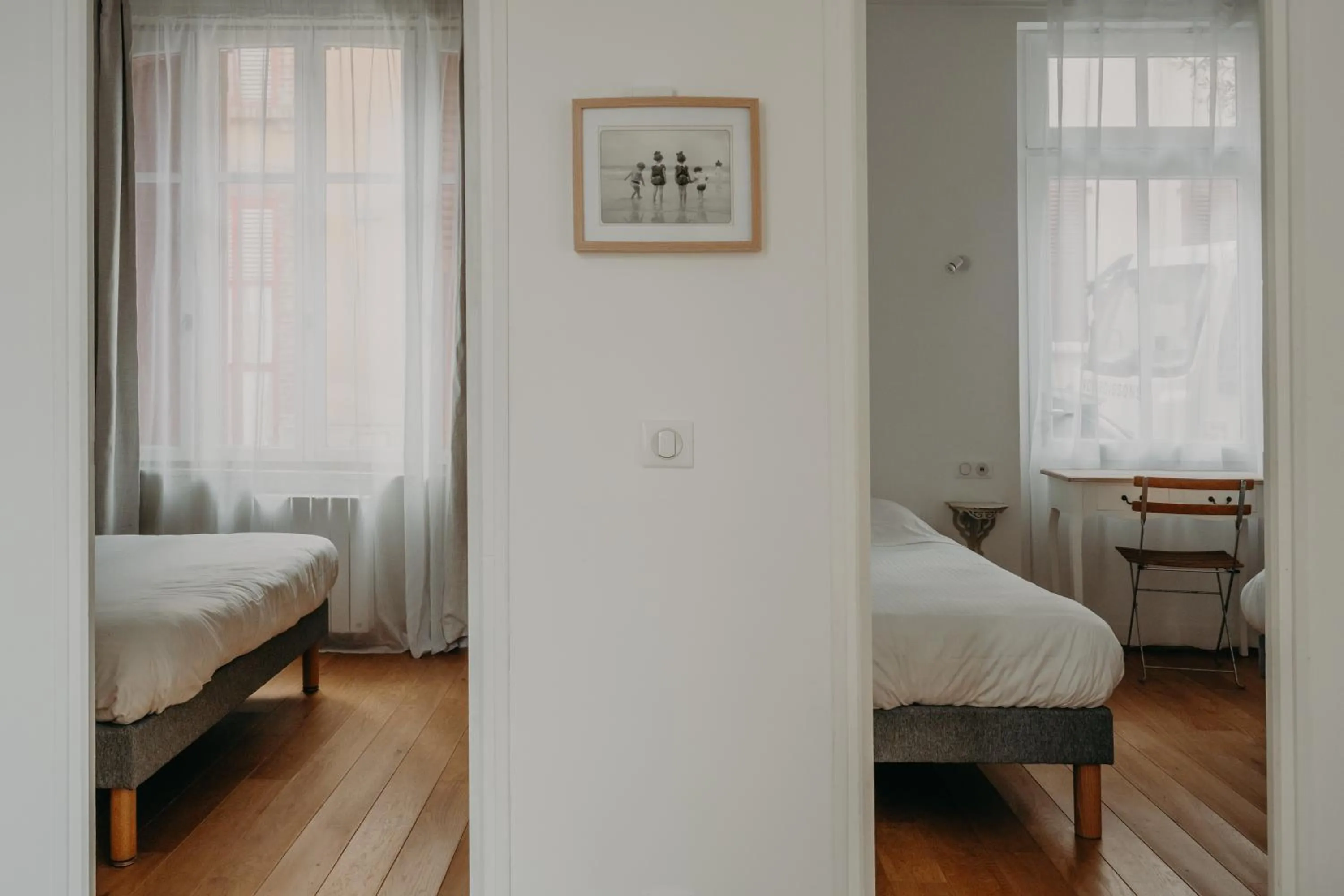 Bedroom, Bed in Les Cabines