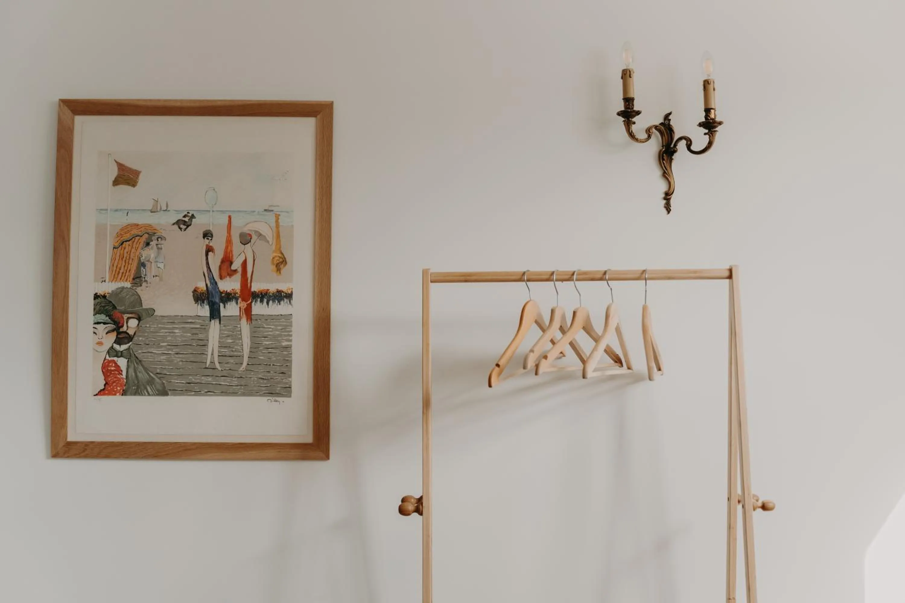 Bedroom in Les Cabines