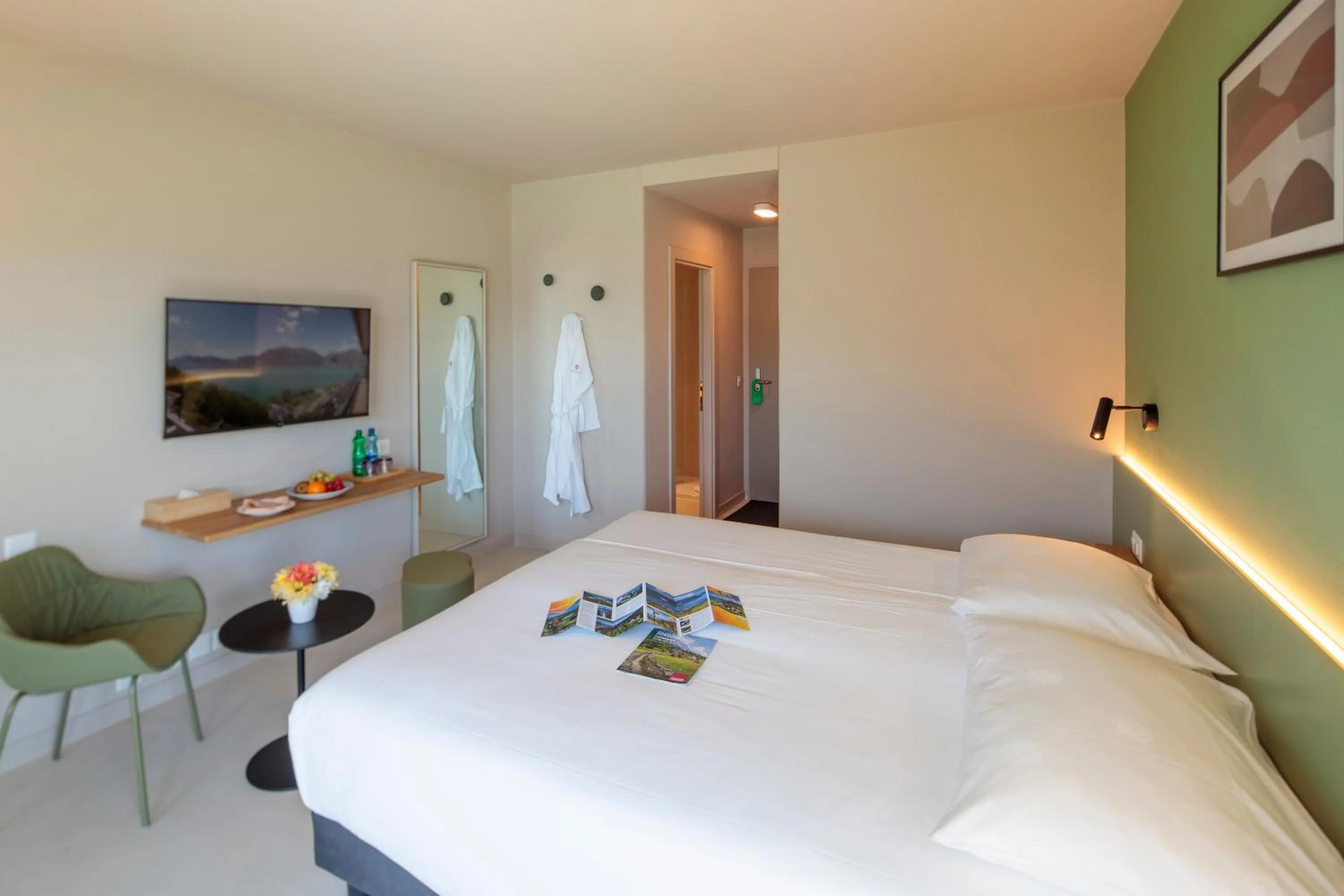 Bed in Bellavista Swiss Quality Hotel