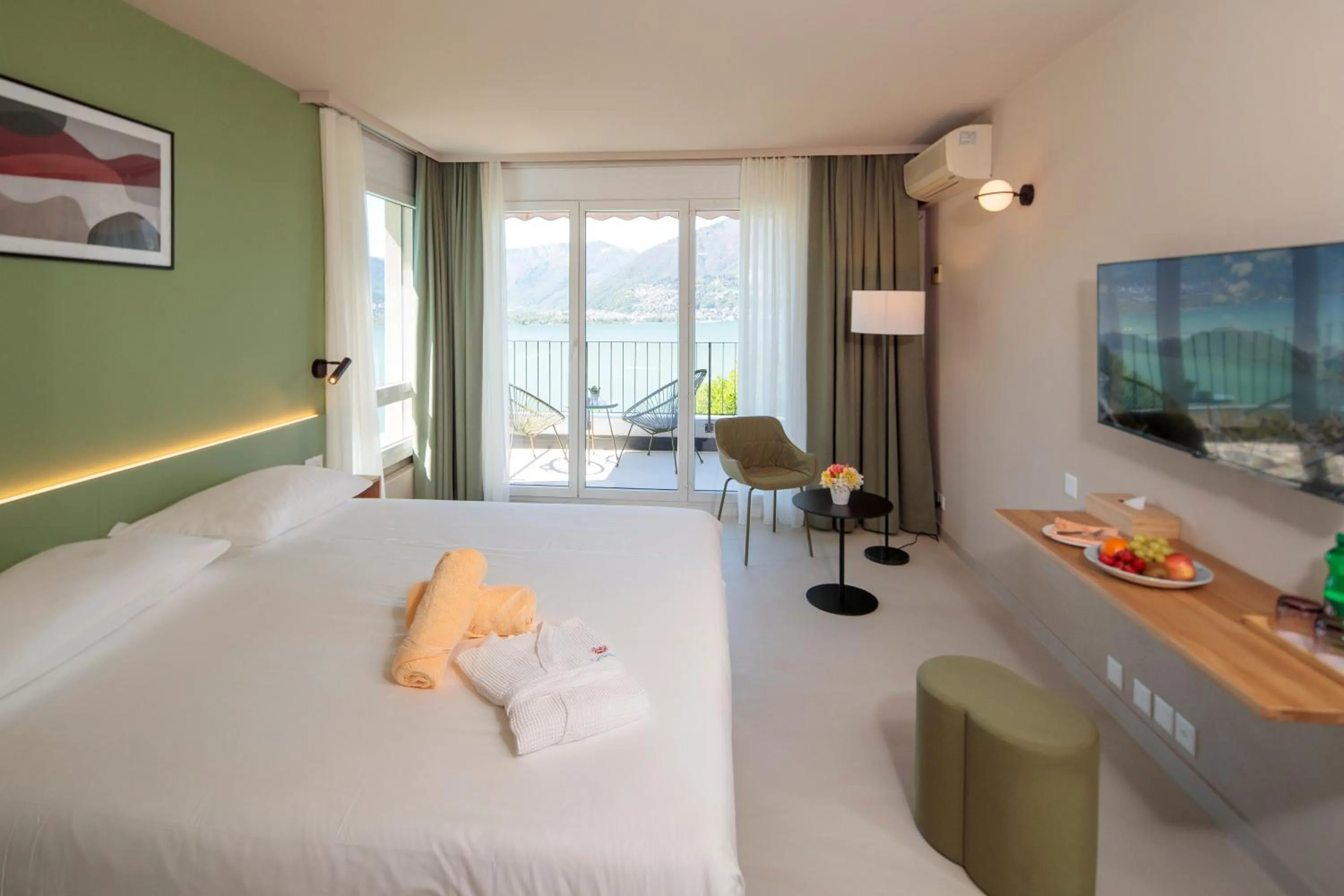 Bed in Bellavista Swiss Quality Hotel